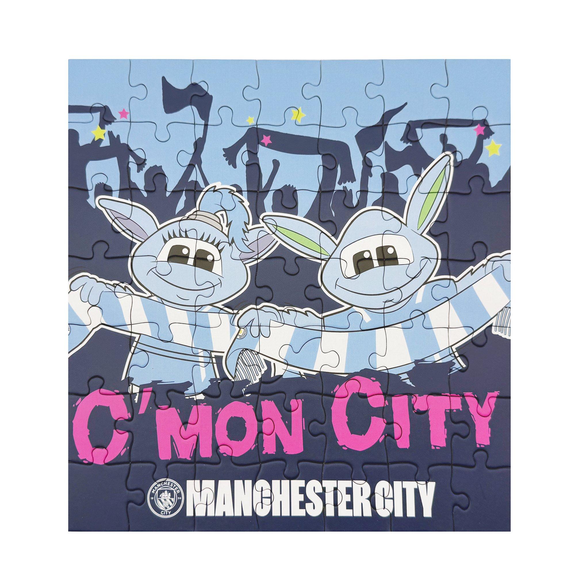 Man City FC - Team - Football Officially Licensed Jigsaw Puzzle 50 Pieces - 2