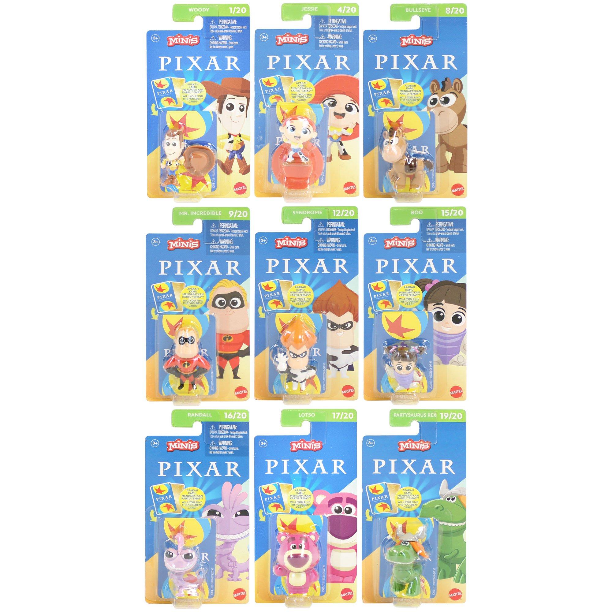 Meerkleurig - Disney - Disney Pixar Min Fig Jn99