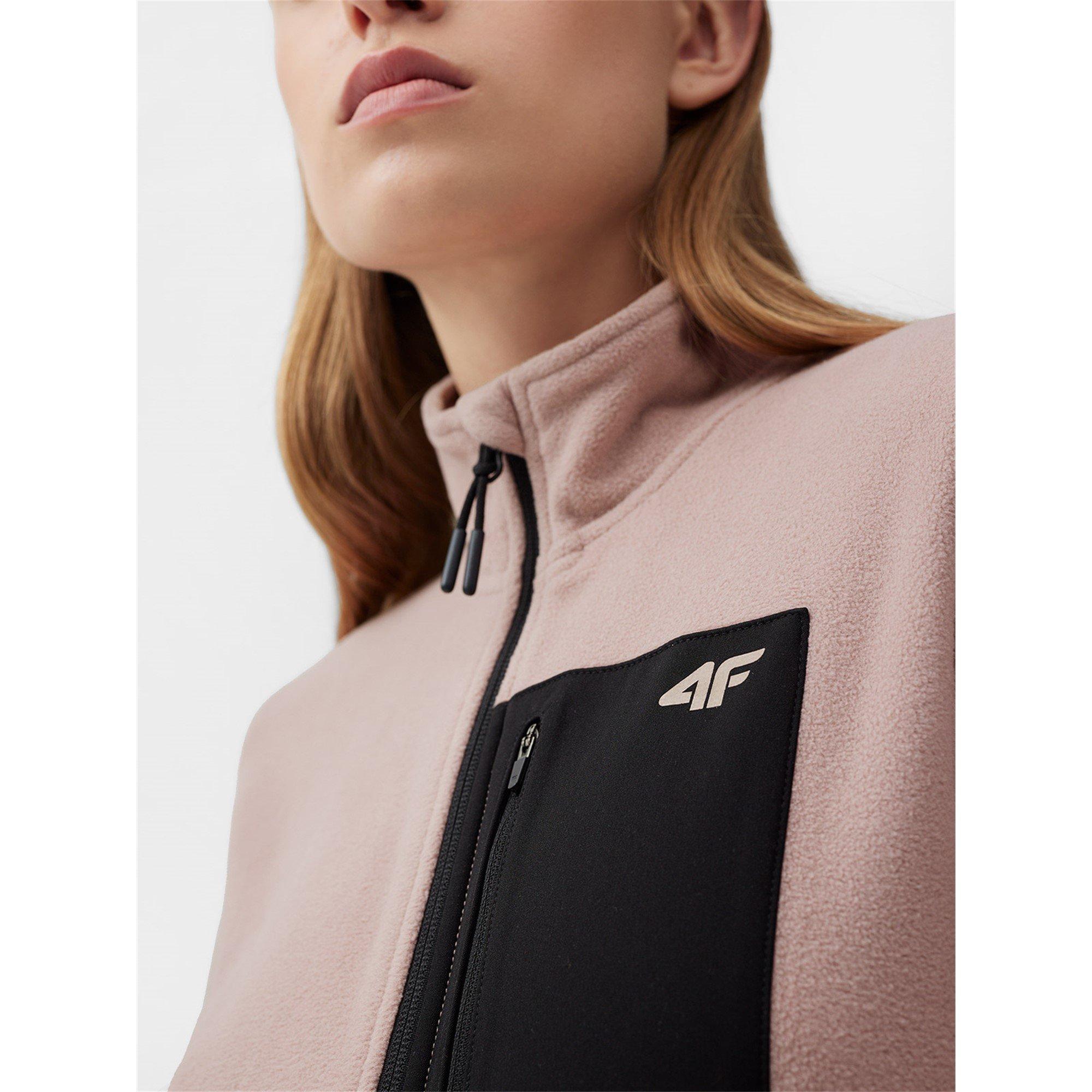 Rosa Claro - 4F - Regular Fleece with Stand-Up Collar - 6