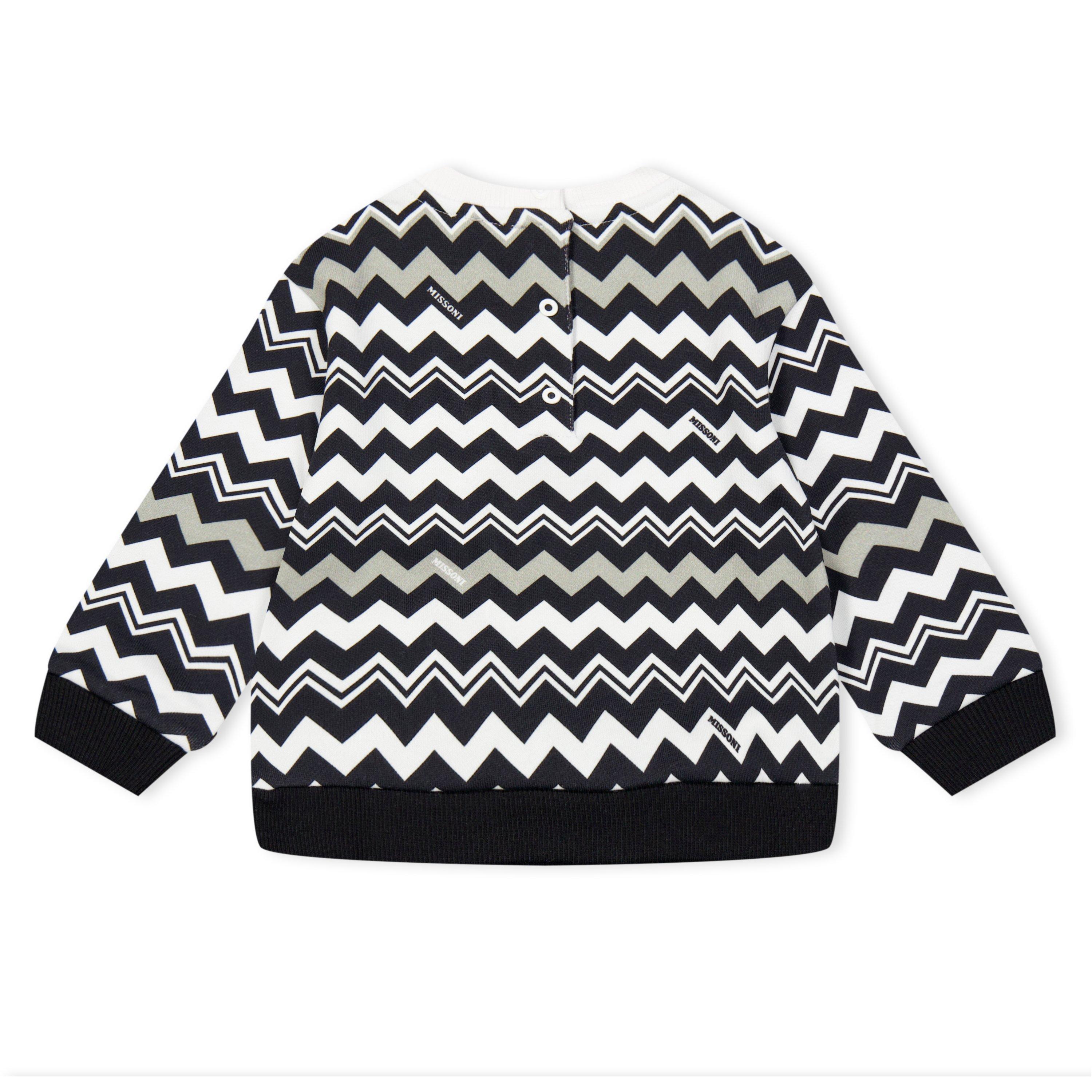 black/white - Missoni - Kids' Logo Sweatshirt - 2