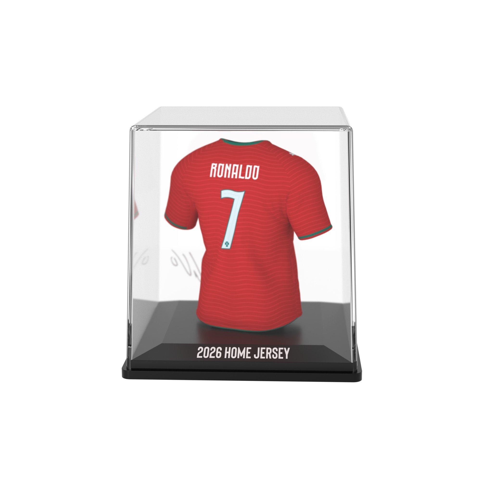 2026 - U and I Entertainment - Ronaldo Portugal Home Jersey Model - 4