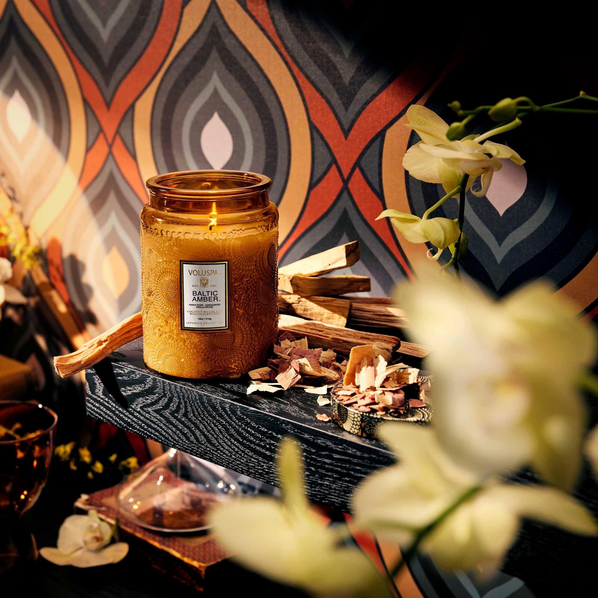 Voluspa | Japonica Large Jar Candle | Flannels