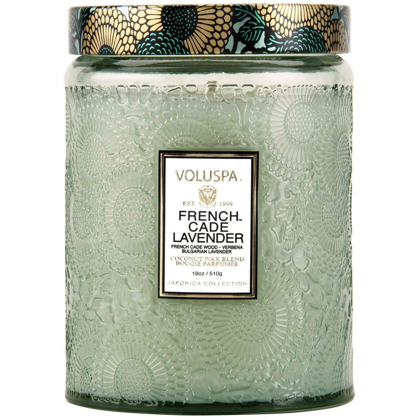 Voluspa Japonica Large Jar Candle - French Cade