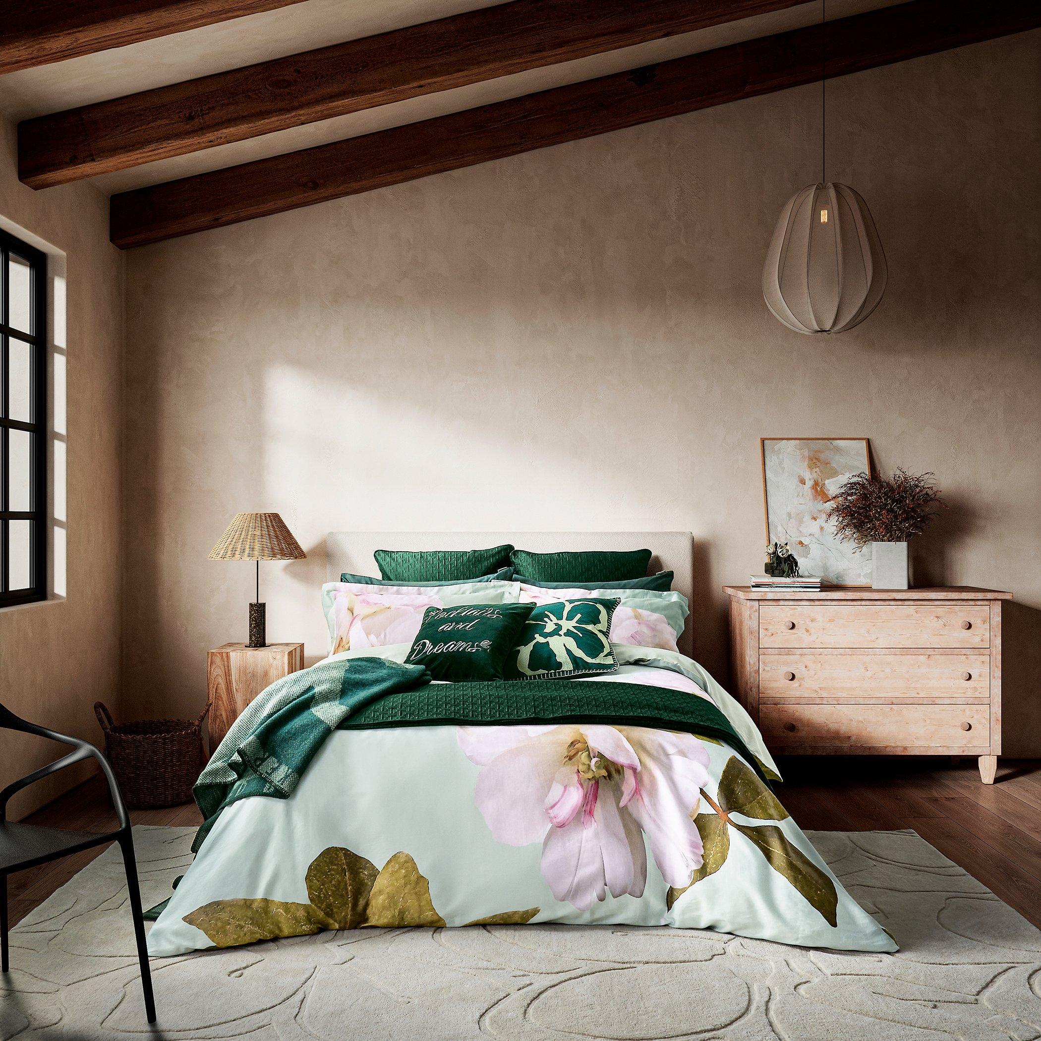 Mint - Ted Baker Home - Gardenia Floral Duvet Set - 1