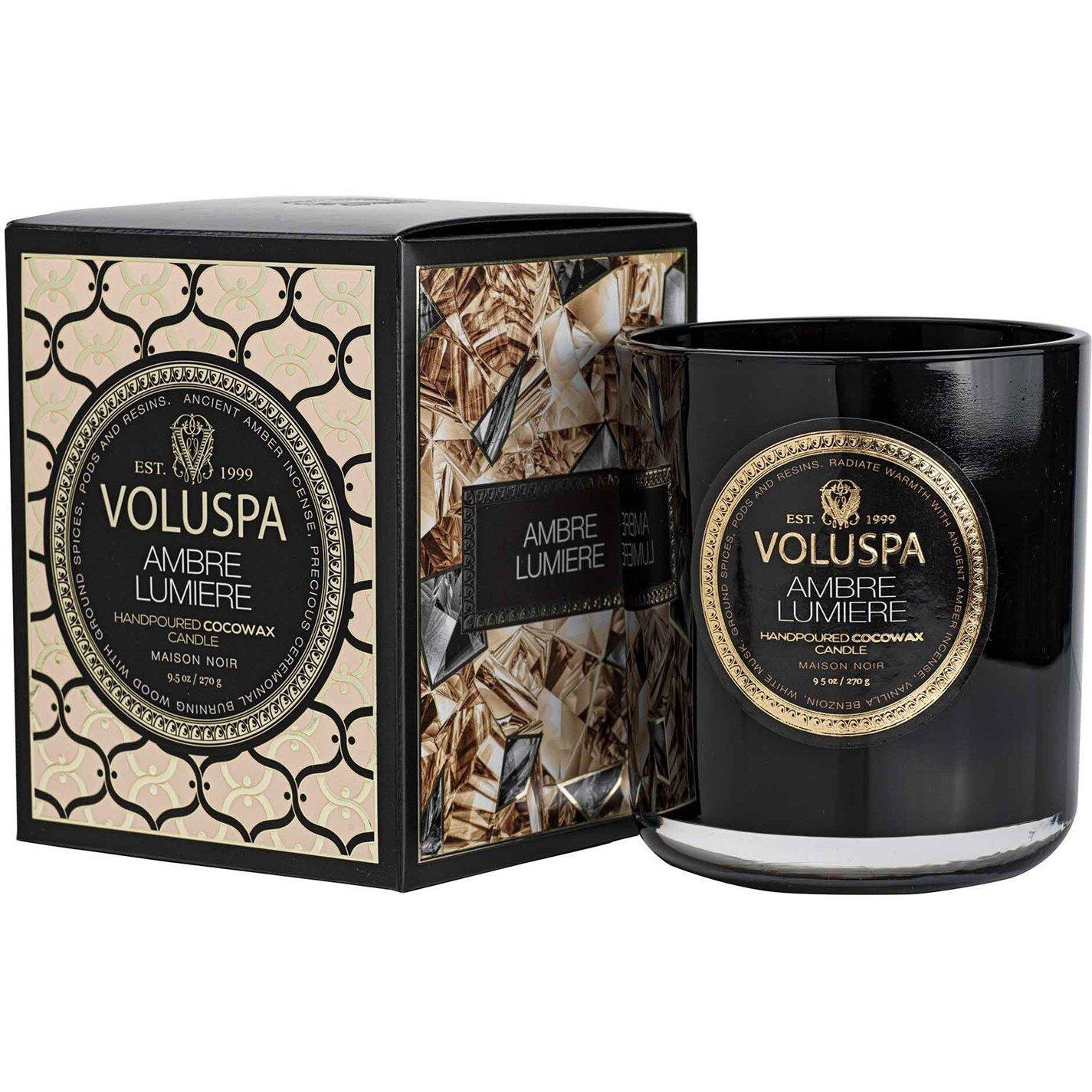 Ambre Lumiere - Voluspa - Classic Maison Candle - 3