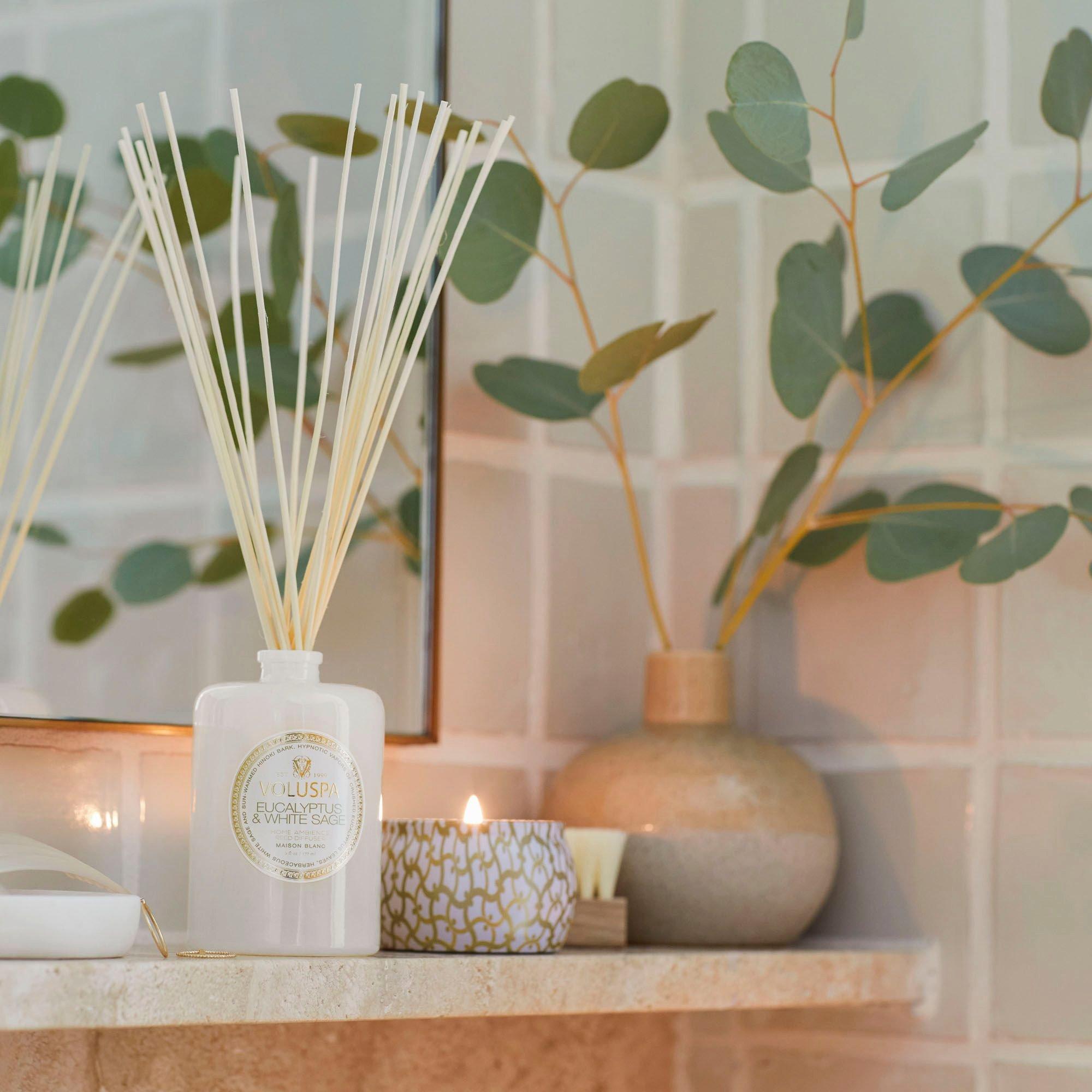 Eucalyptus - Voluspa - Voluspa Reed Diffuser - 4