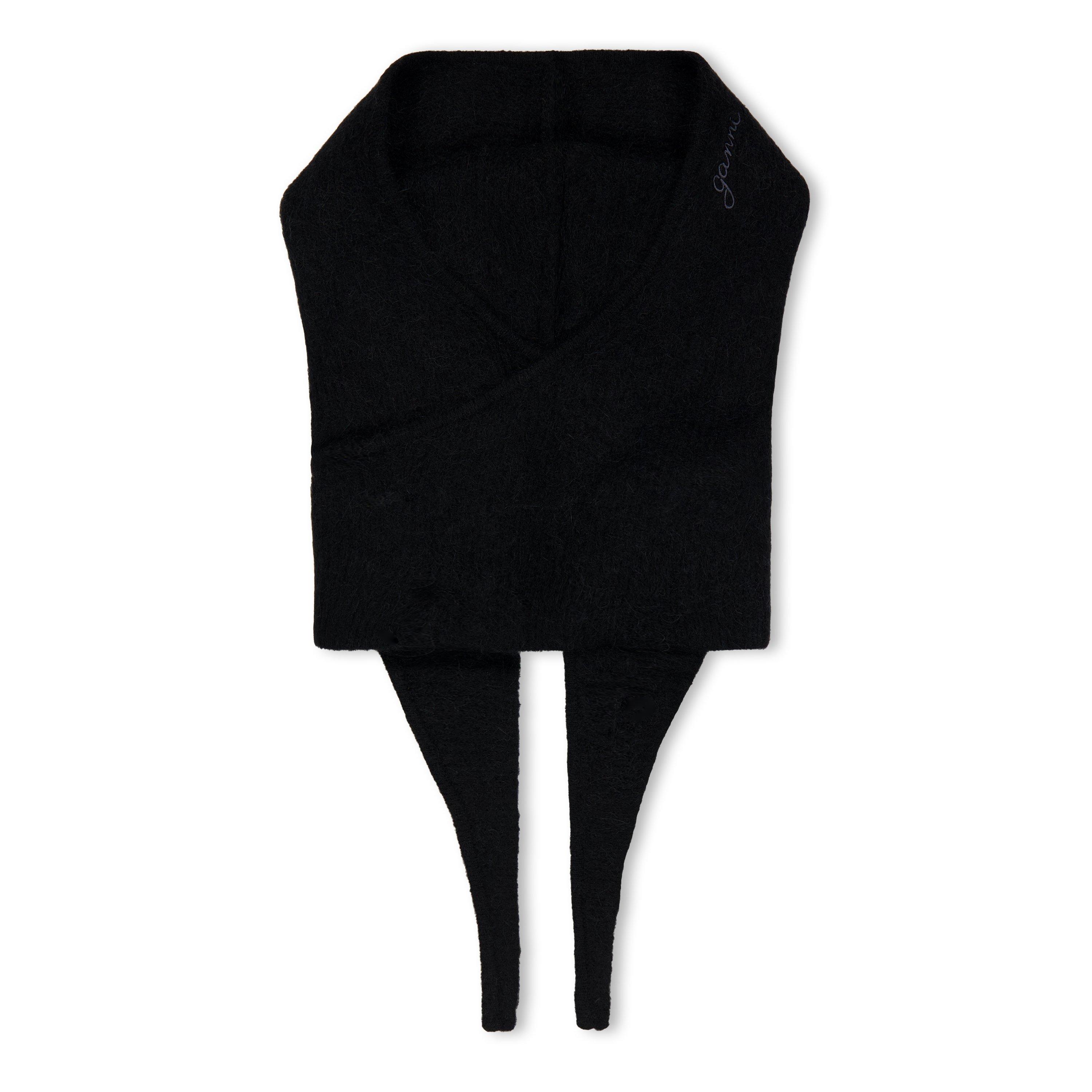 Black - Ganni - Ganni Sft Wool Ld62