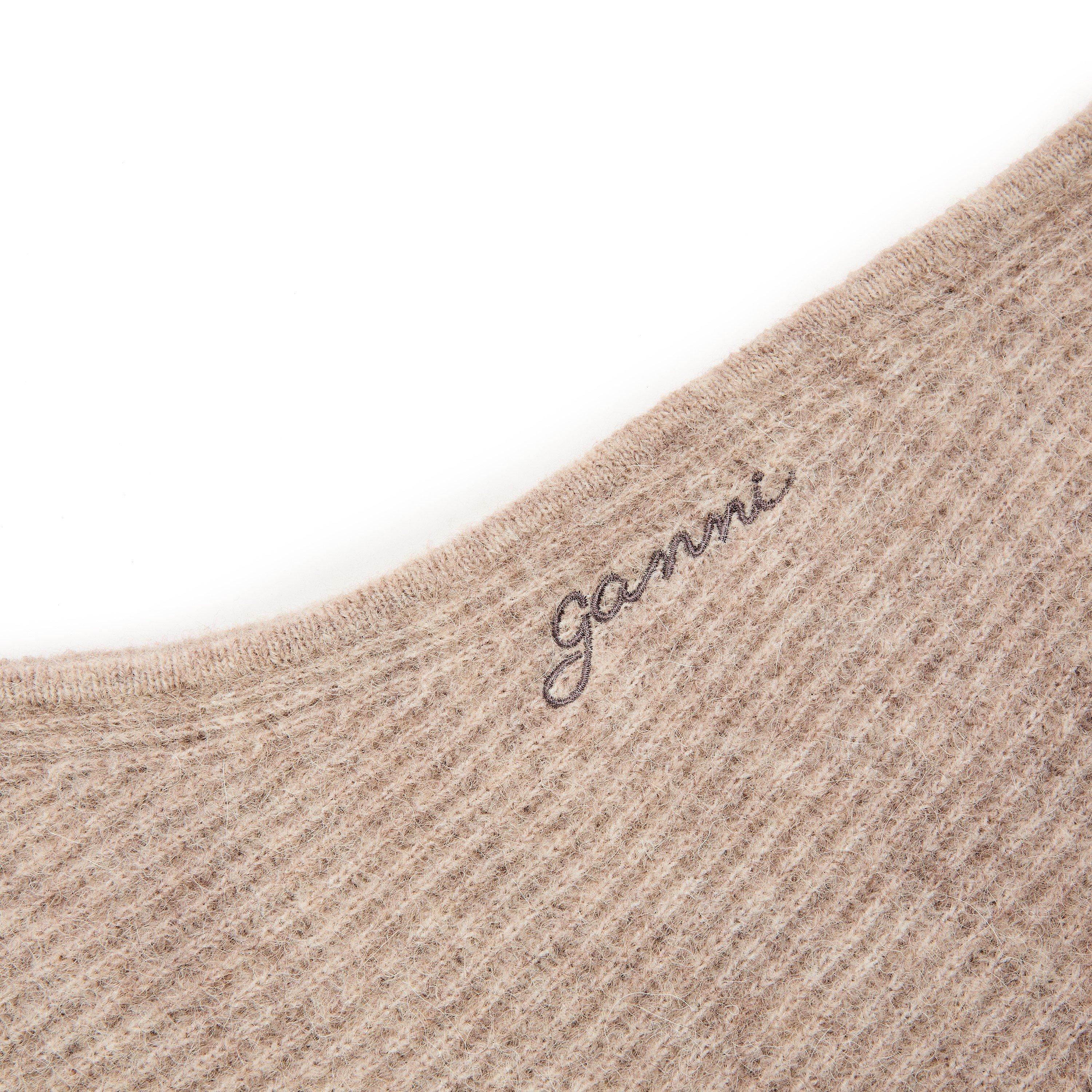 Almond Milk - Ganni - Ganni Sft Wool Ld62 - 2