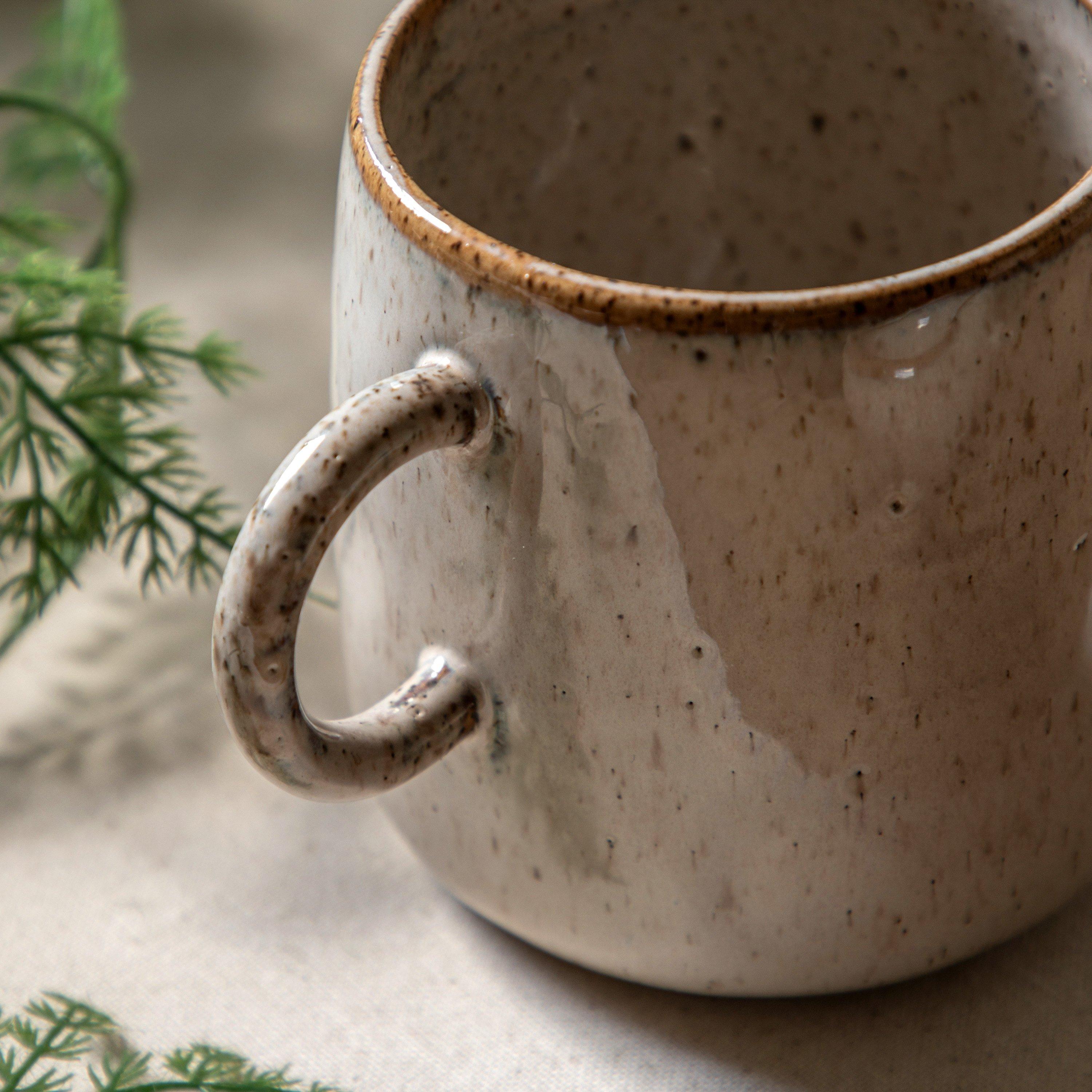 Oatmeal - Gallery - Speckle Glaze Mug Oatmeal (4pk) - 2