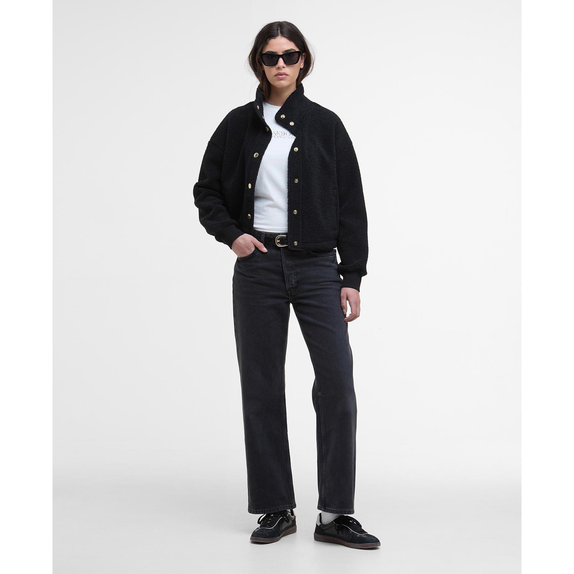 Black - Barbour International - Chloe Fleece - 6