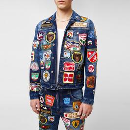 DSquared2 Patch Denim Jacket