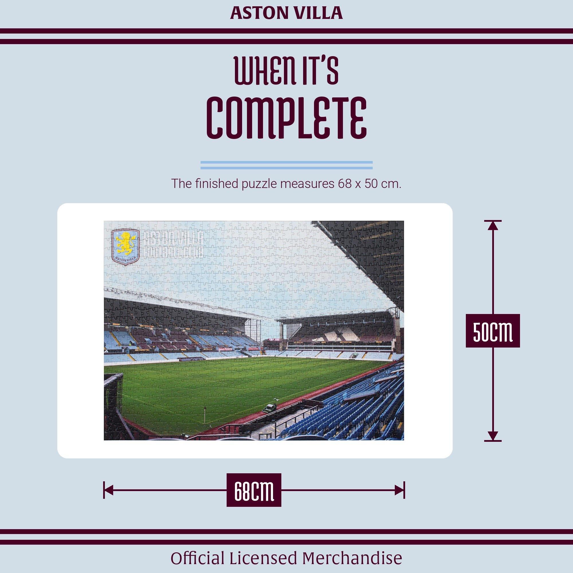 Aston Villa FC - Team - Football Officially Licensed Jigsaw Puzzle 1000 Pieces - 3