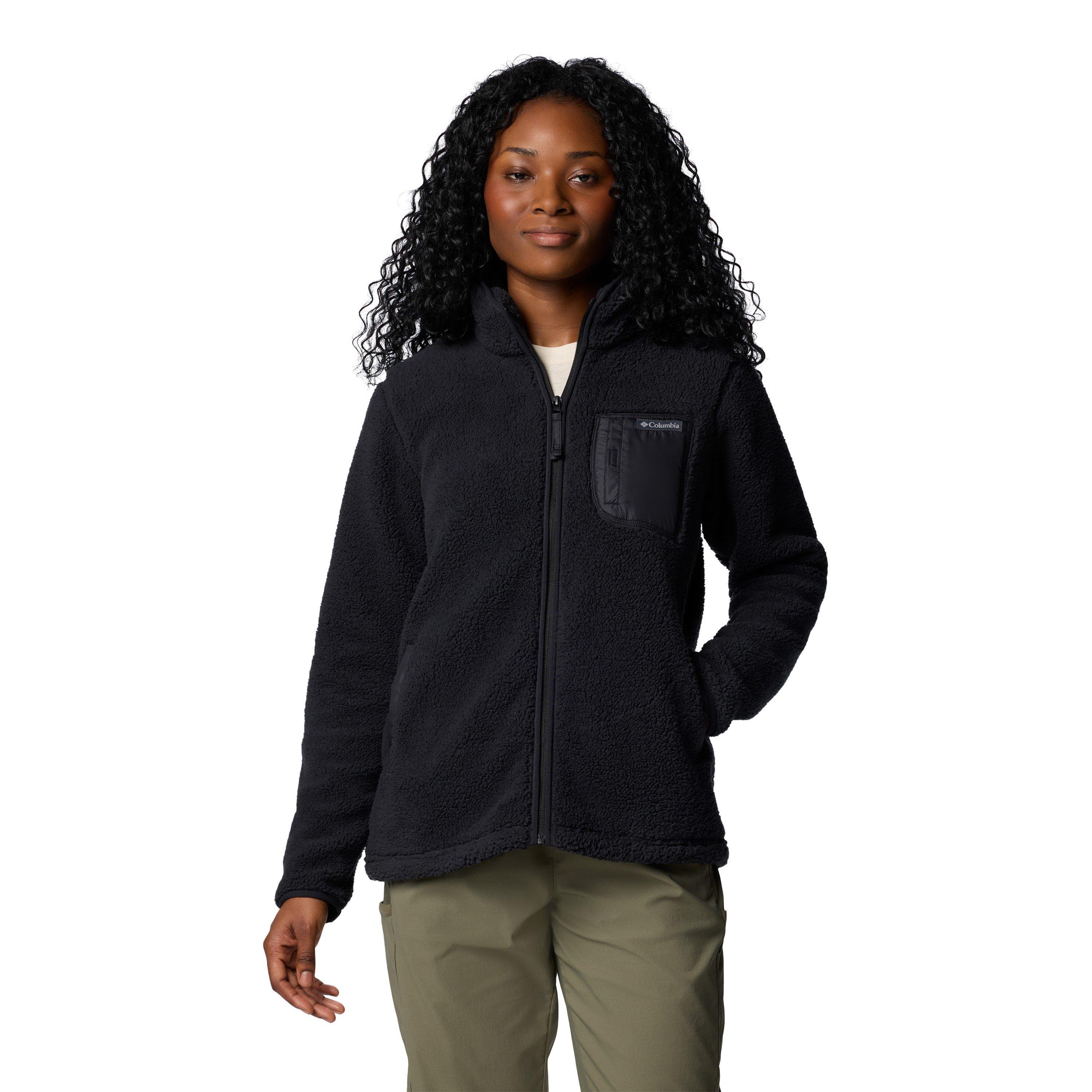 Columbia Women's Full Zip Fleece - Black - 12 (M)