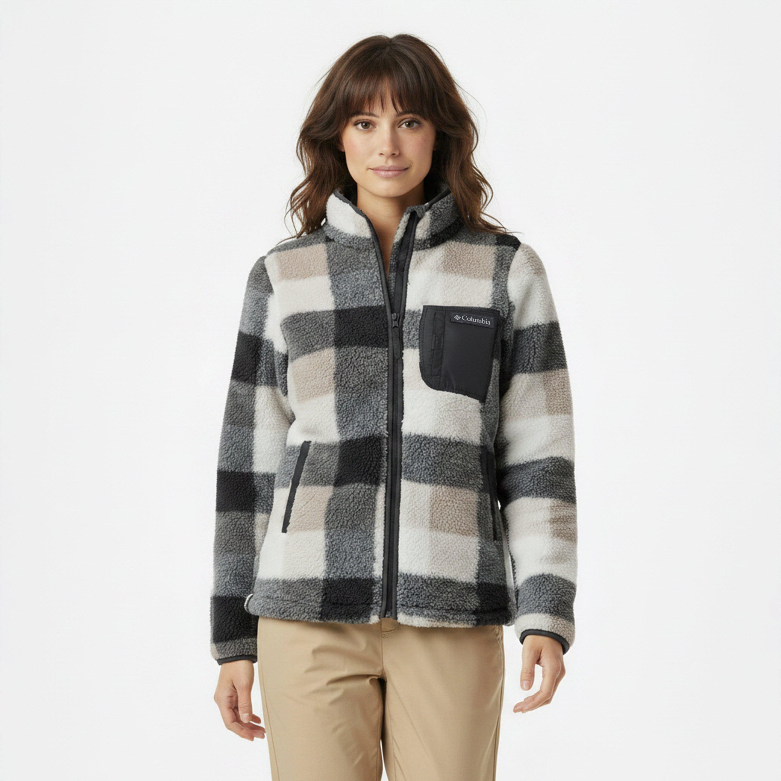 Dark Stne Check - Columbia - Women's Full Zip Fleece - 3