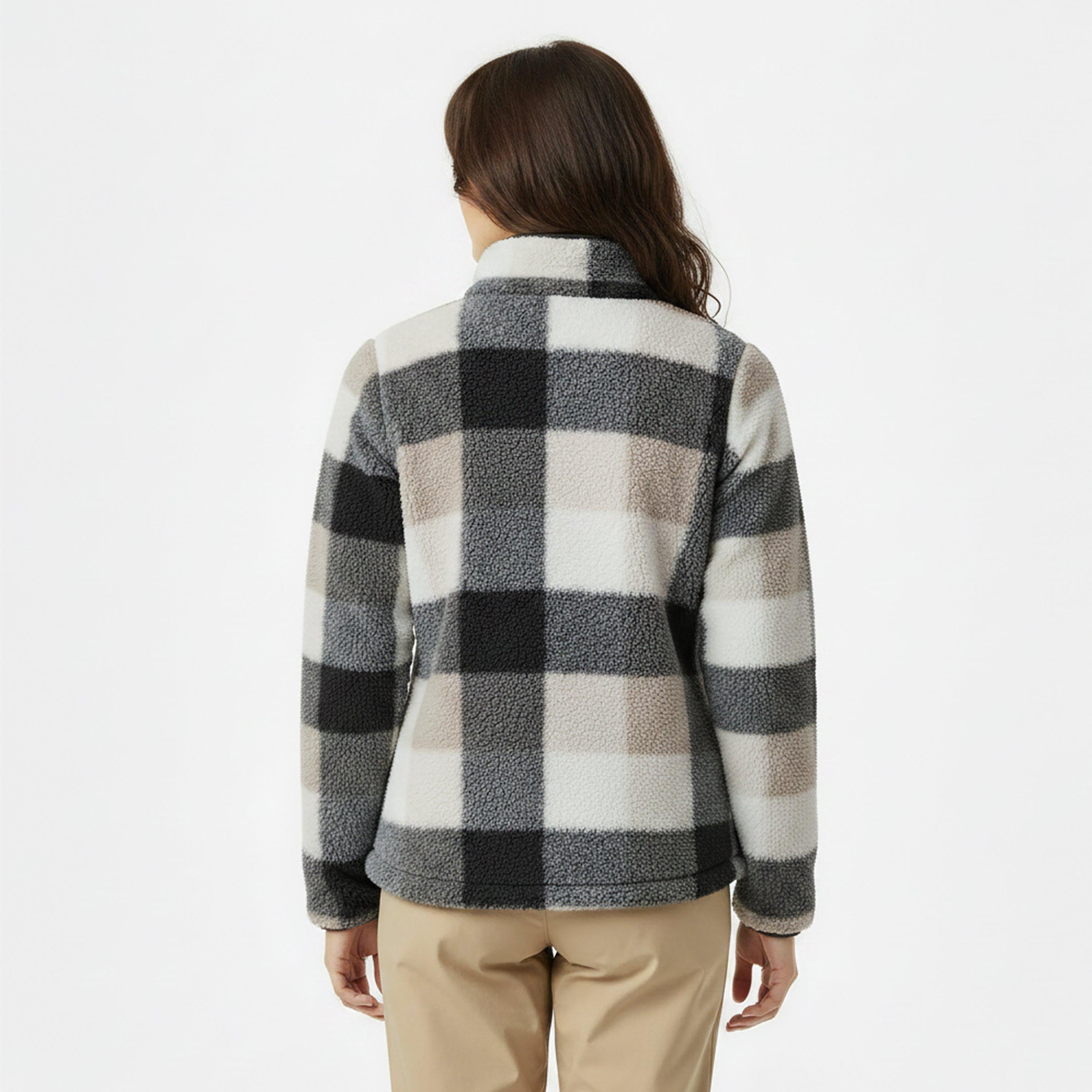 Dark Stne Check - Columbia - Women's Full Zip Fleece - 4