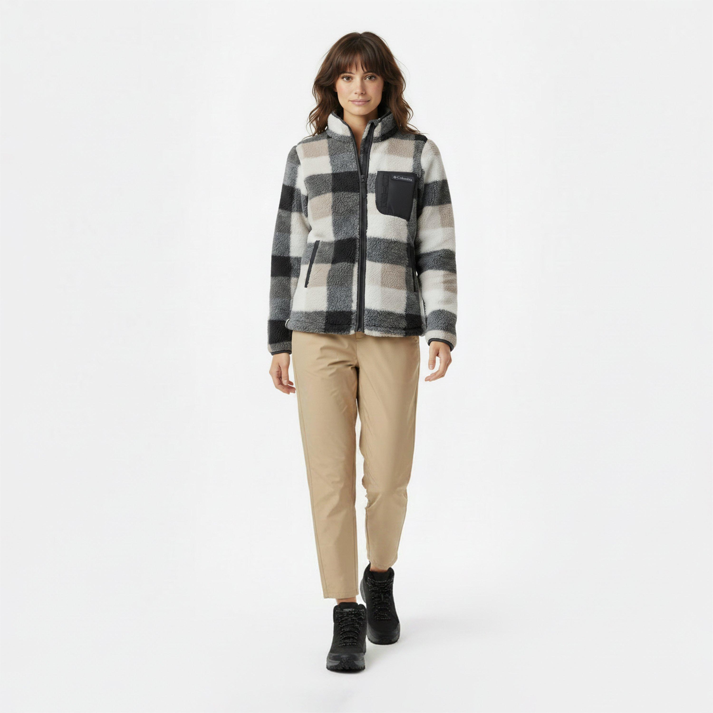 Dark Stne Check - Columbia - Women's Full Zip Fleece - 5