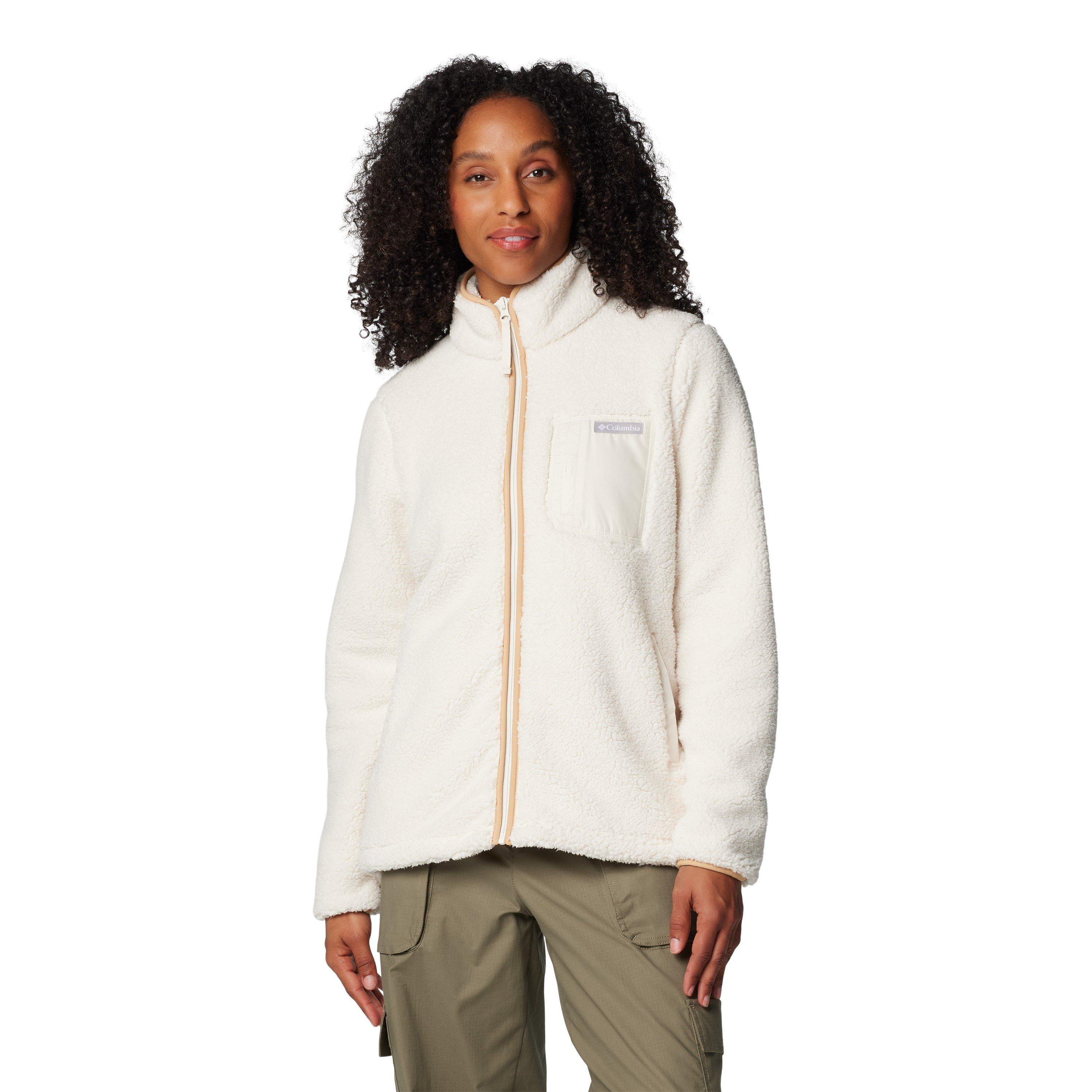 Columbia Women's Full Zip Fleece - Chalk - 12 (M)