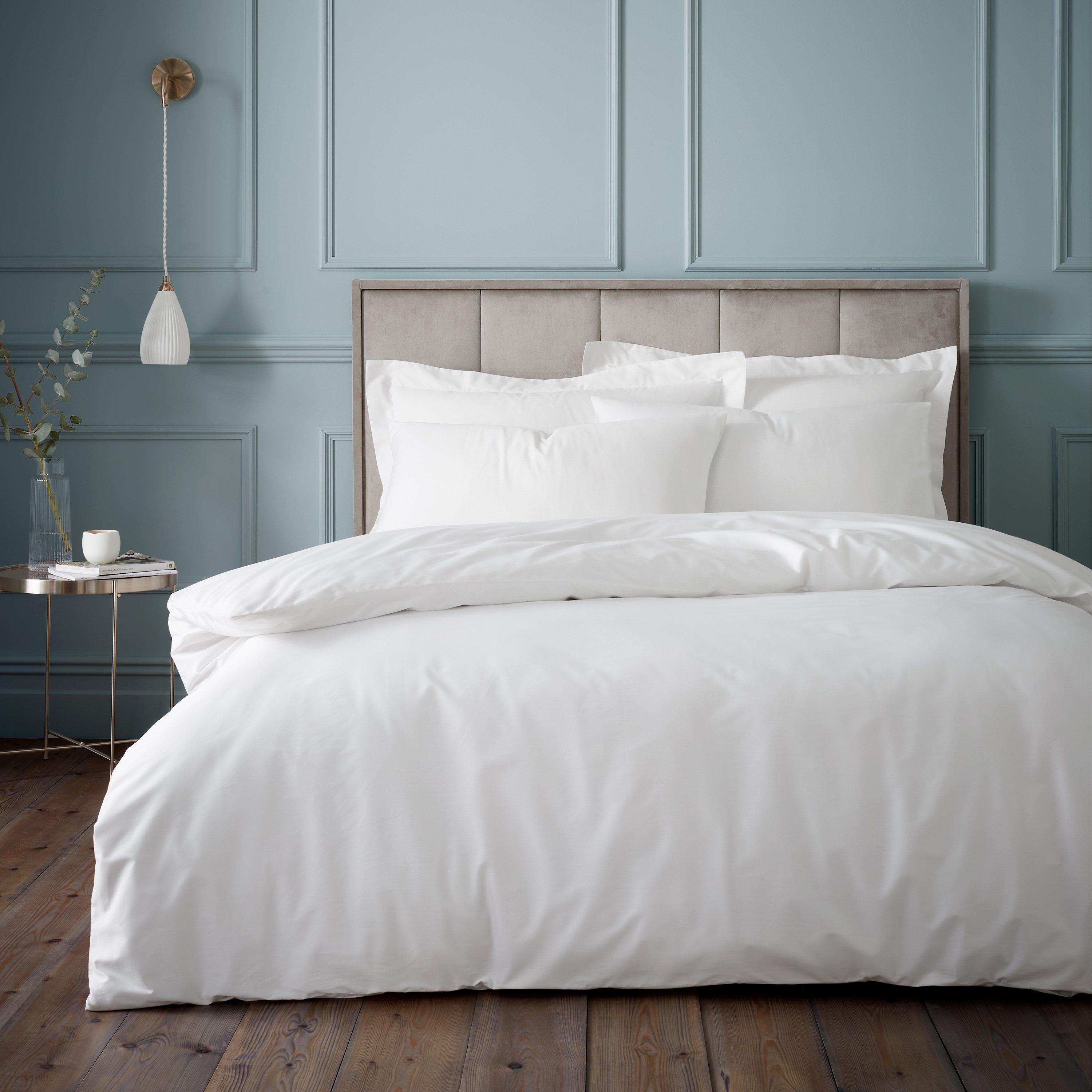 White - Biba - 180 Thread Count Duvet Cover Set - 1