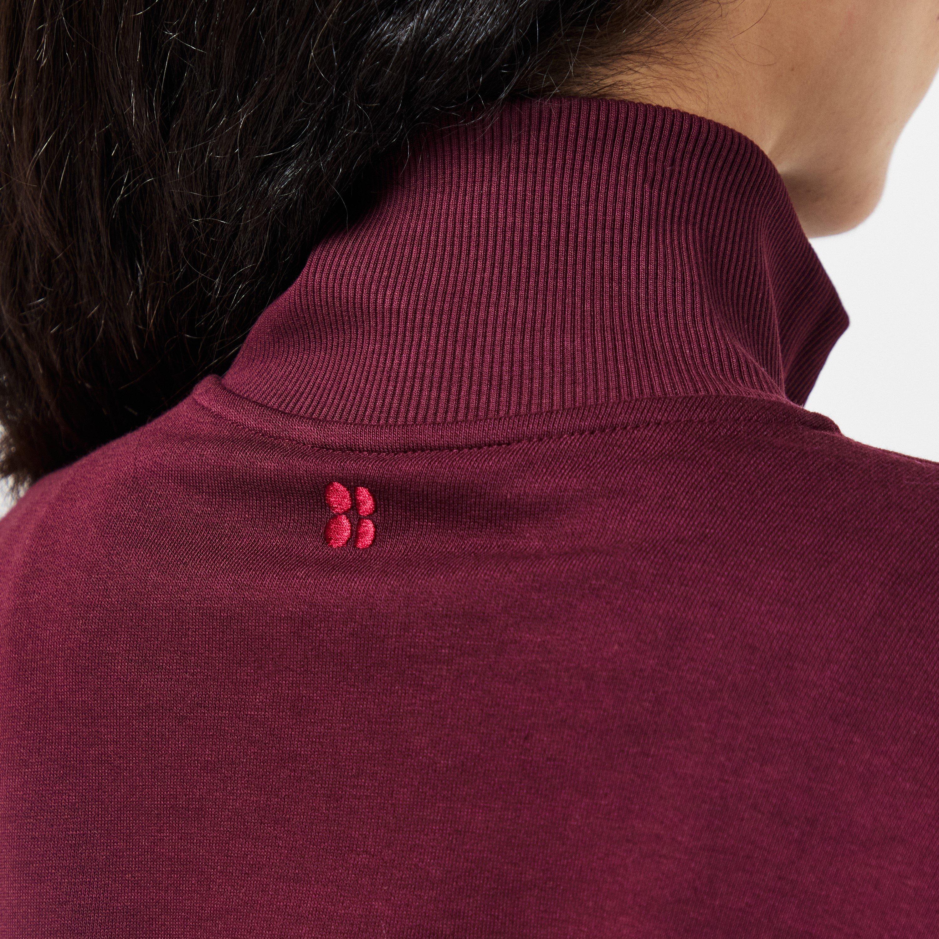 garnet red - Sweaty Betty - Women's Full Zip Fleece Top - 5