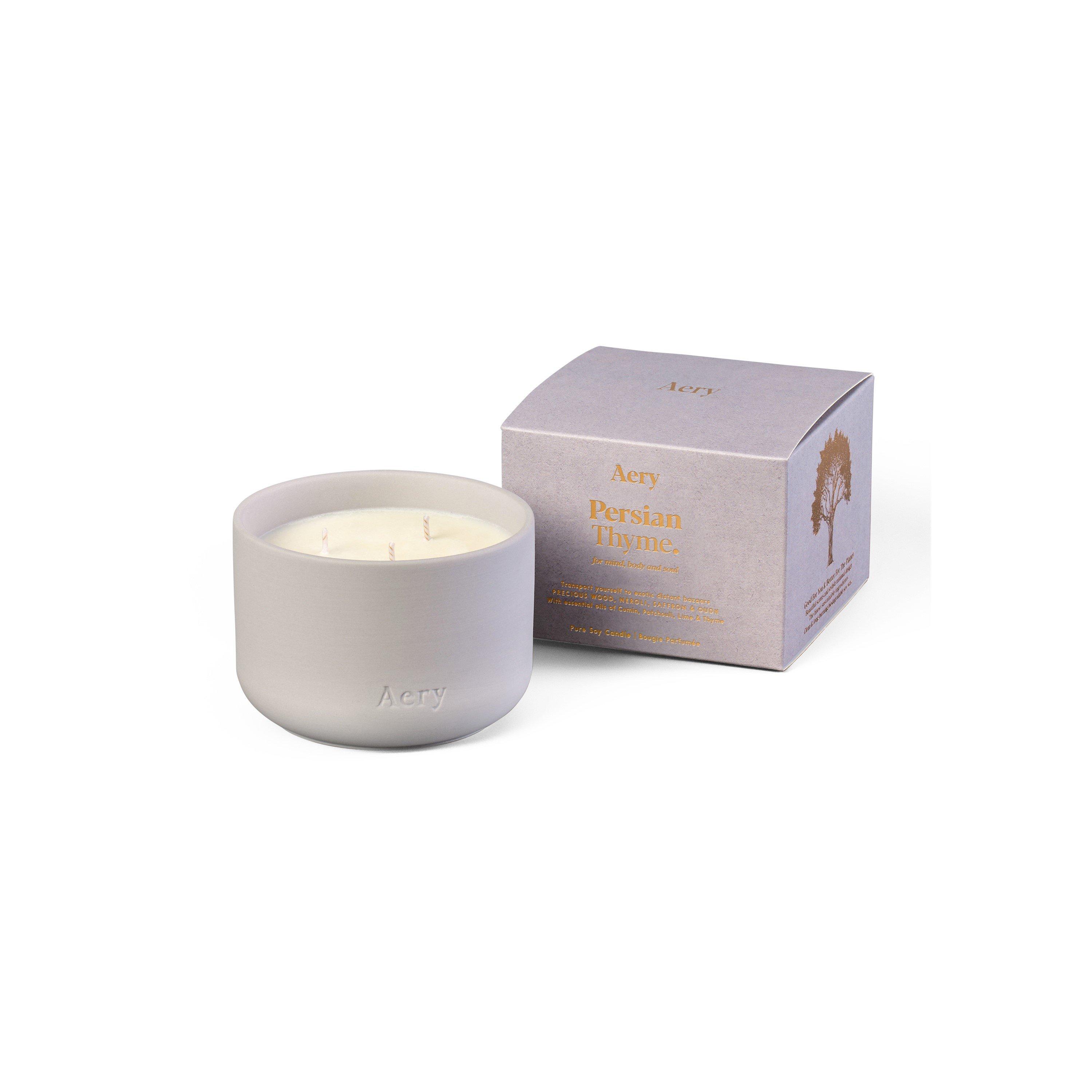 Aery Living  Triple Wick Candle - Persian Thyme