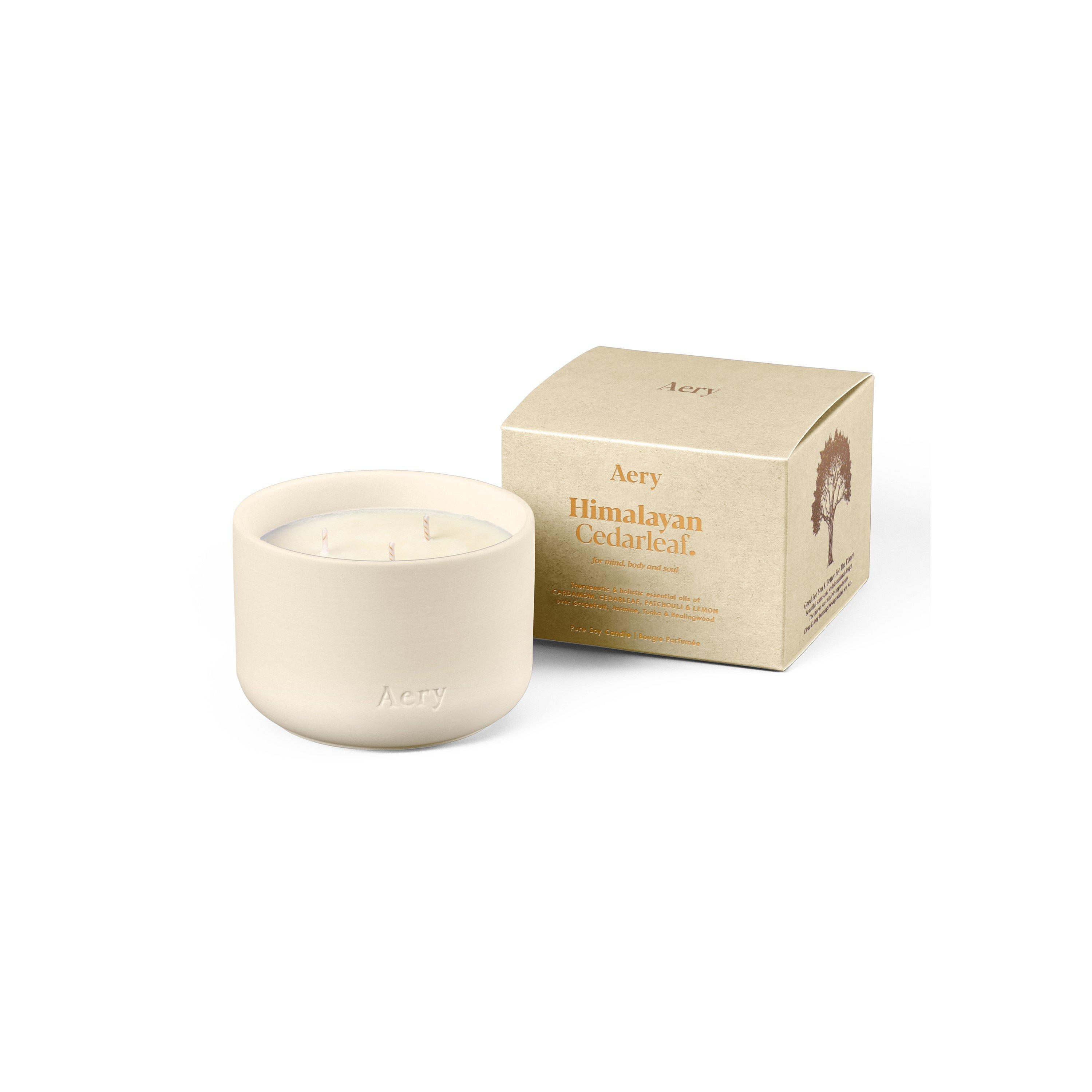 Aery Living  Triple Wick Candle - Himalayan Cedar