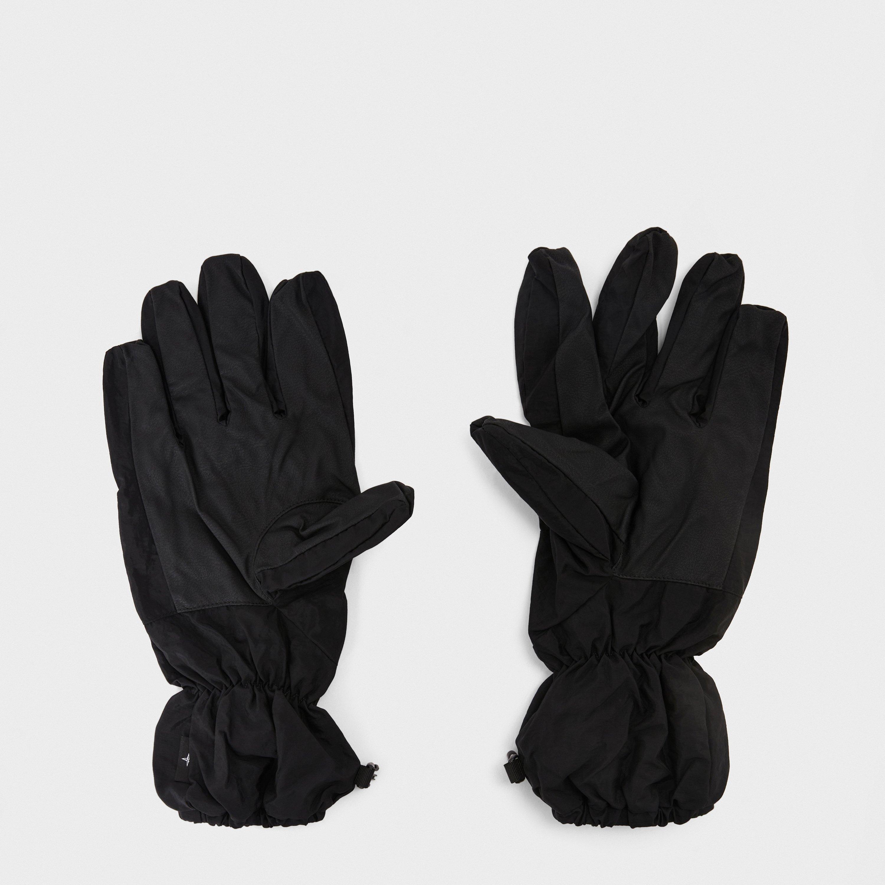 Nero V0029 - Stone Island - Men's Fleece Gloves - 2