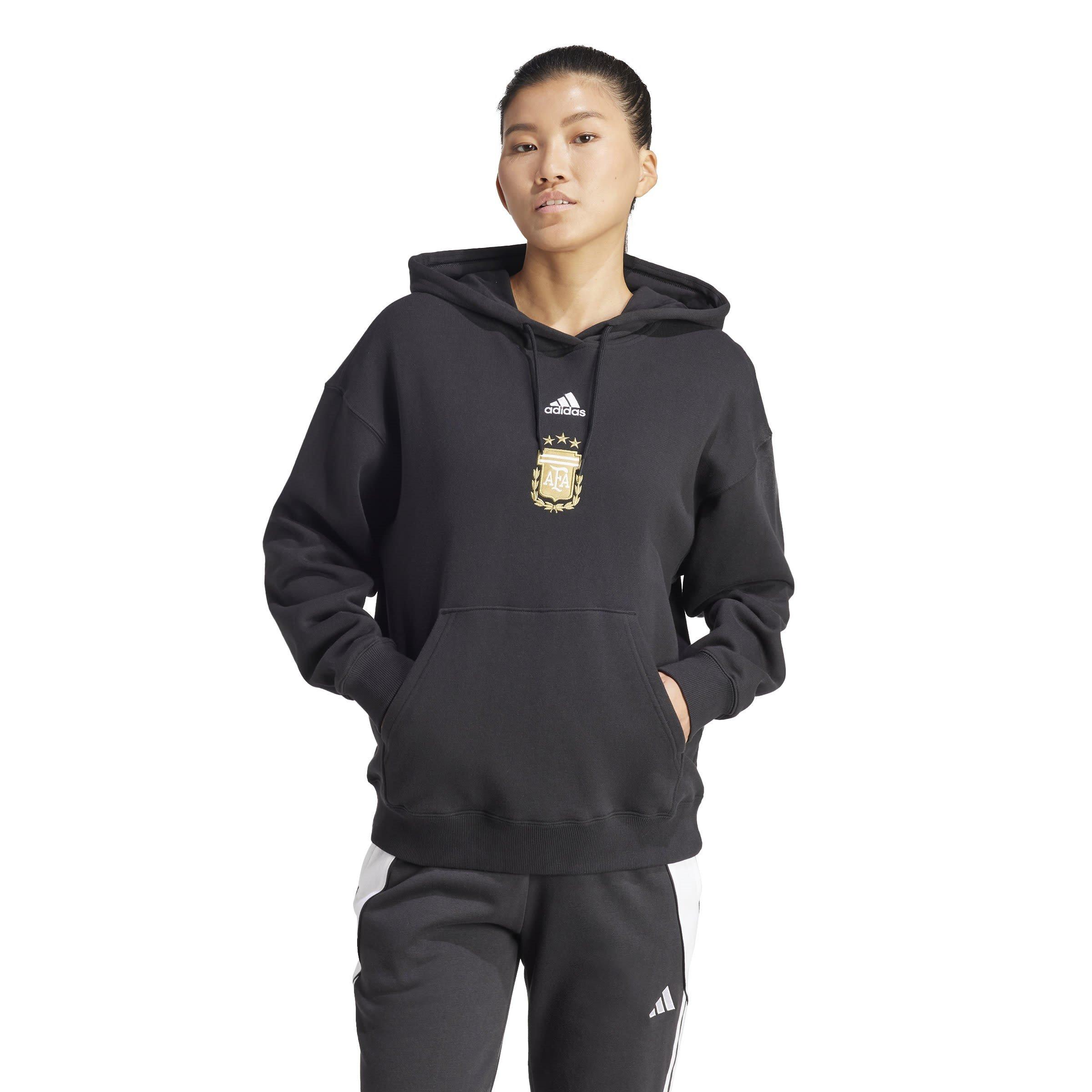 Black - adidas - Argentina Hoodie 2022 Womens - 2