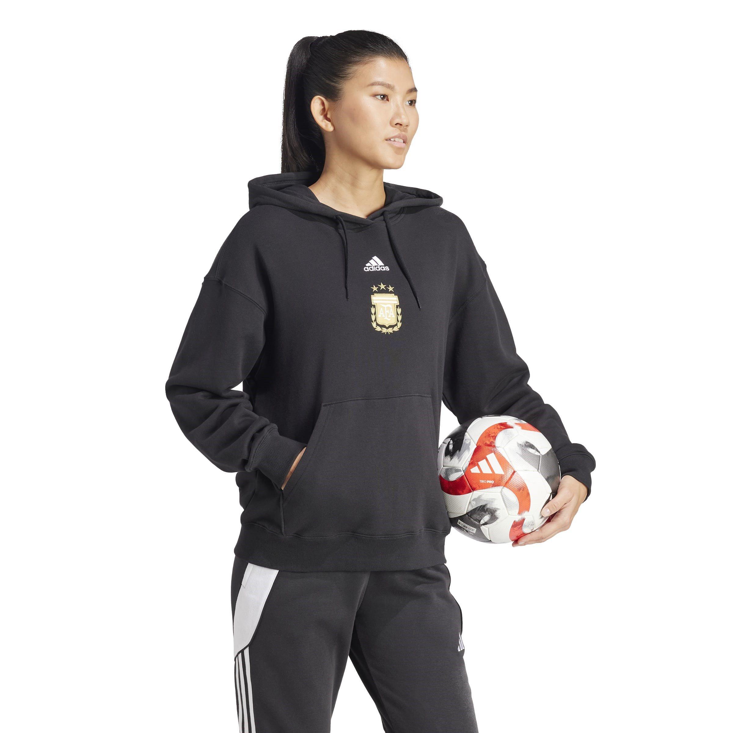 Black - adidas - Argentina Hoodie 2022 Womens - 4