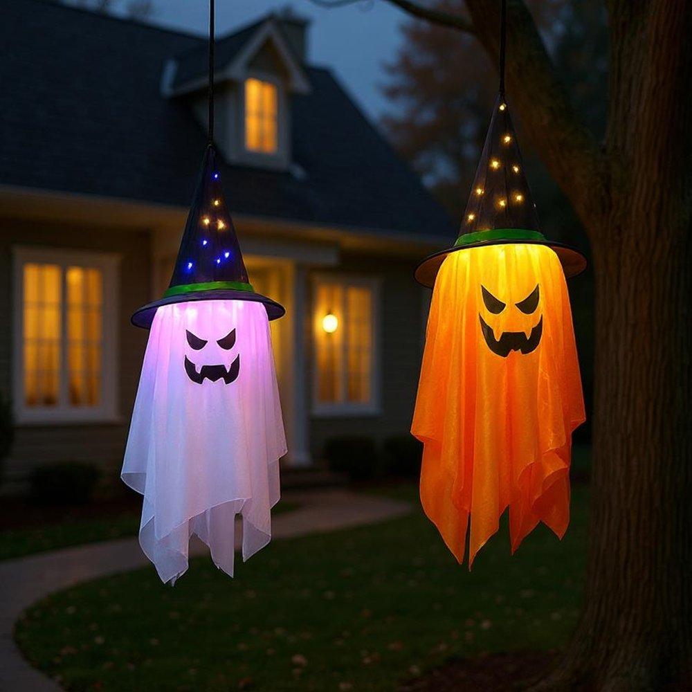 Ghost - LIFE IDEAS - LIFE IDEAS 95cm 2PC Halloween Decorations Light 64 - 1