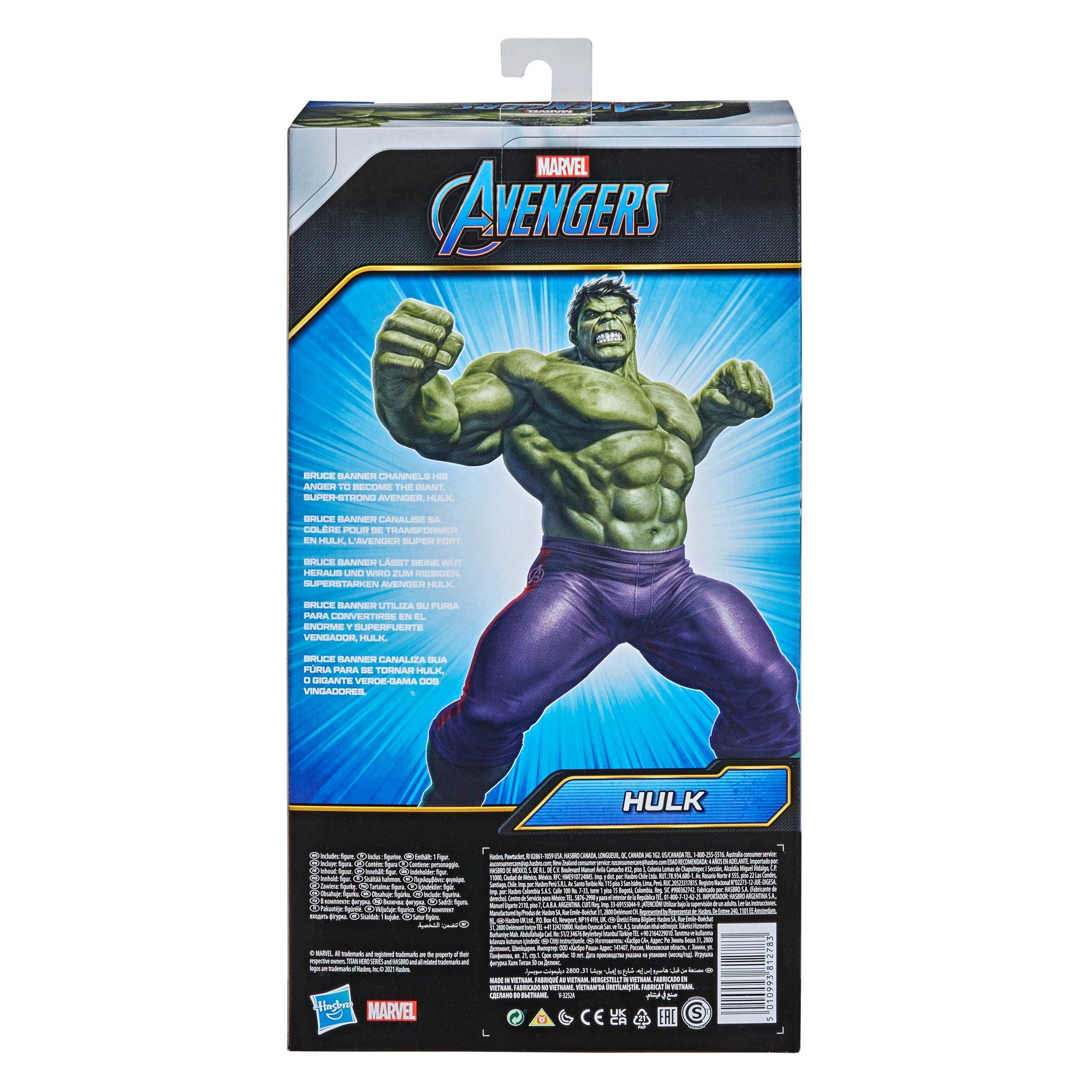Multi - Marvel Avengers - Titan Hero Series Blast Gear Deluxe Hulk - 4
