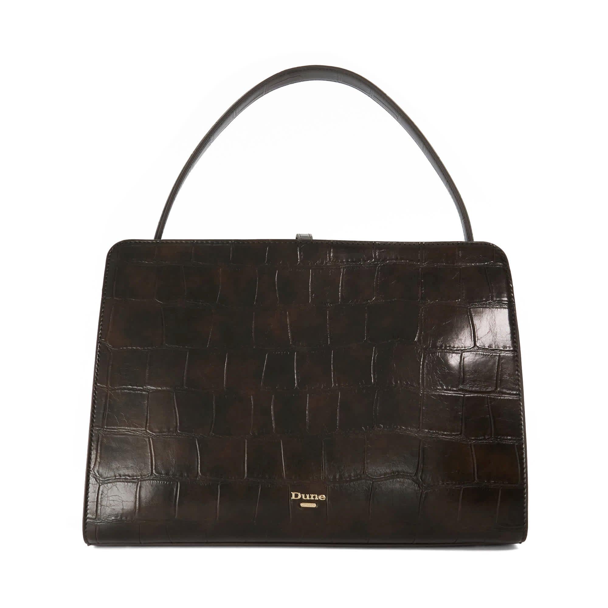 chocolate-croc - Dune London - Dune daintree Ld64 - 2