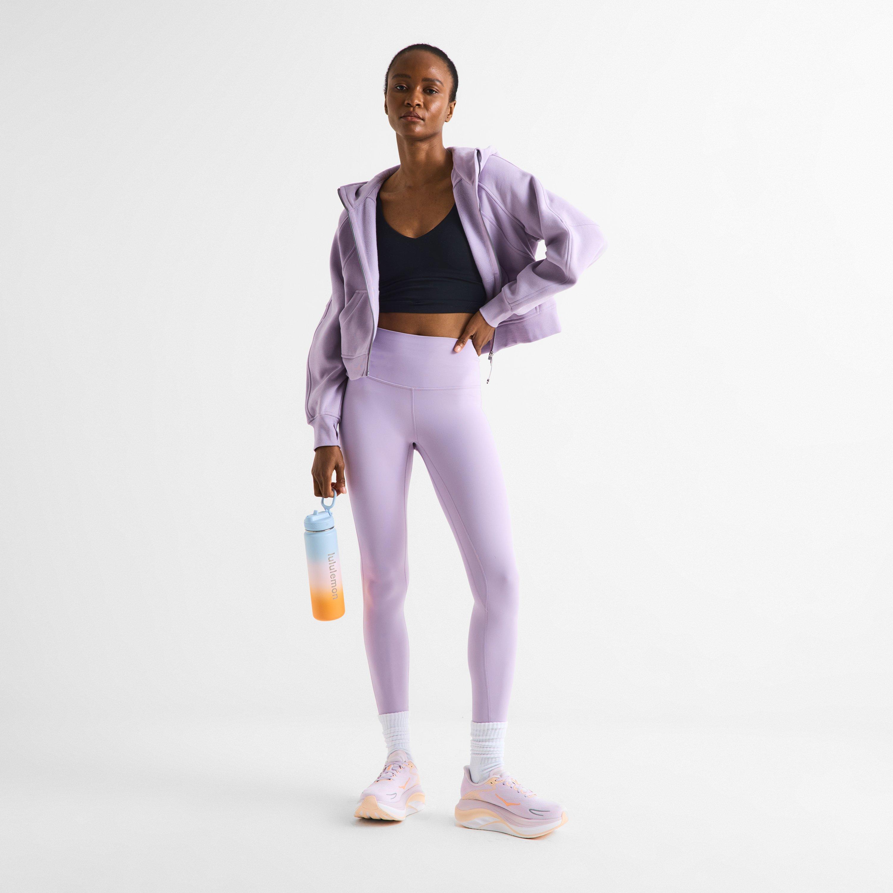 Lilac Play - Lululemon - Women's Full Zip Fleece - 6