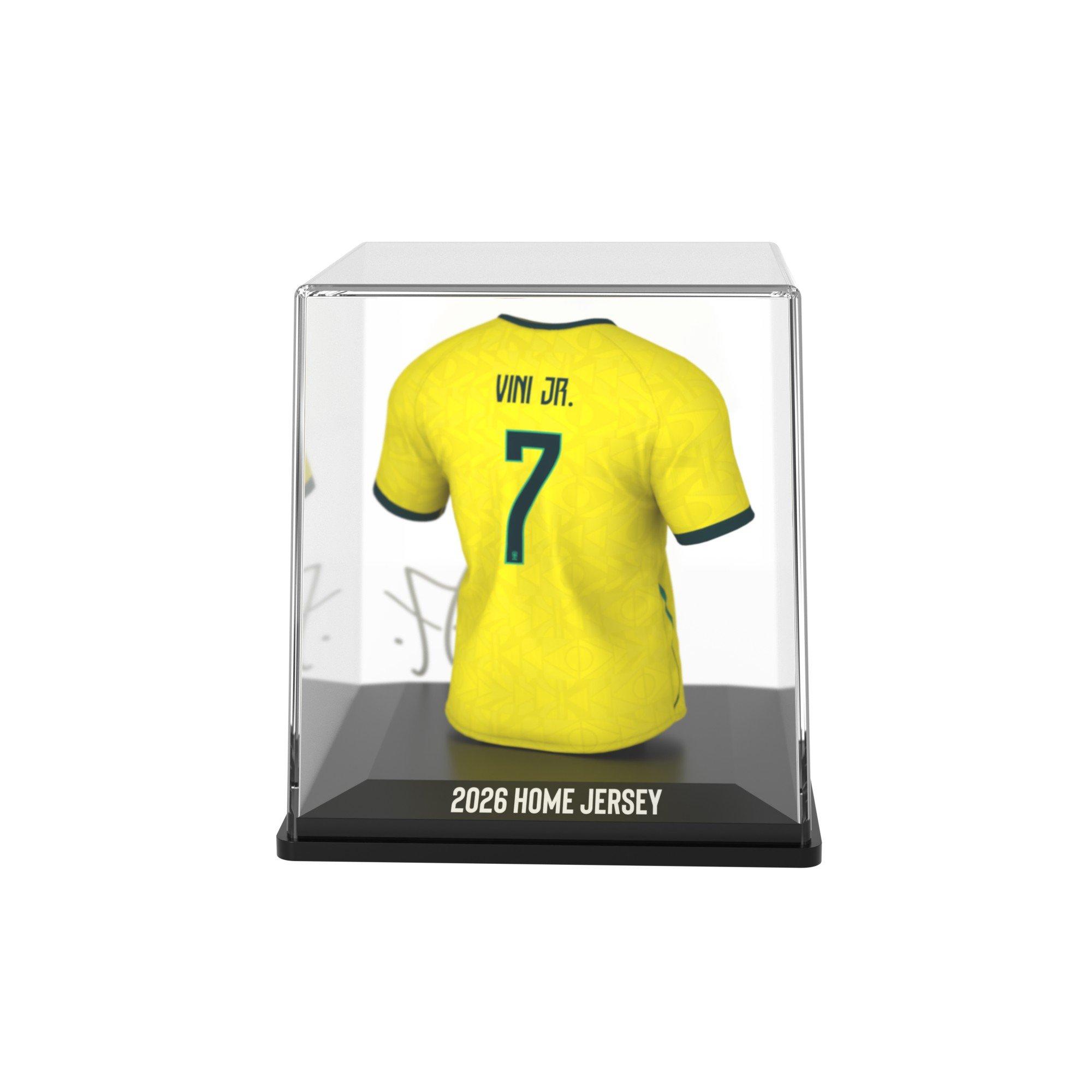 2026 - U and I Entertainment - Vini Jr Brazil Home Jersey Model - 3