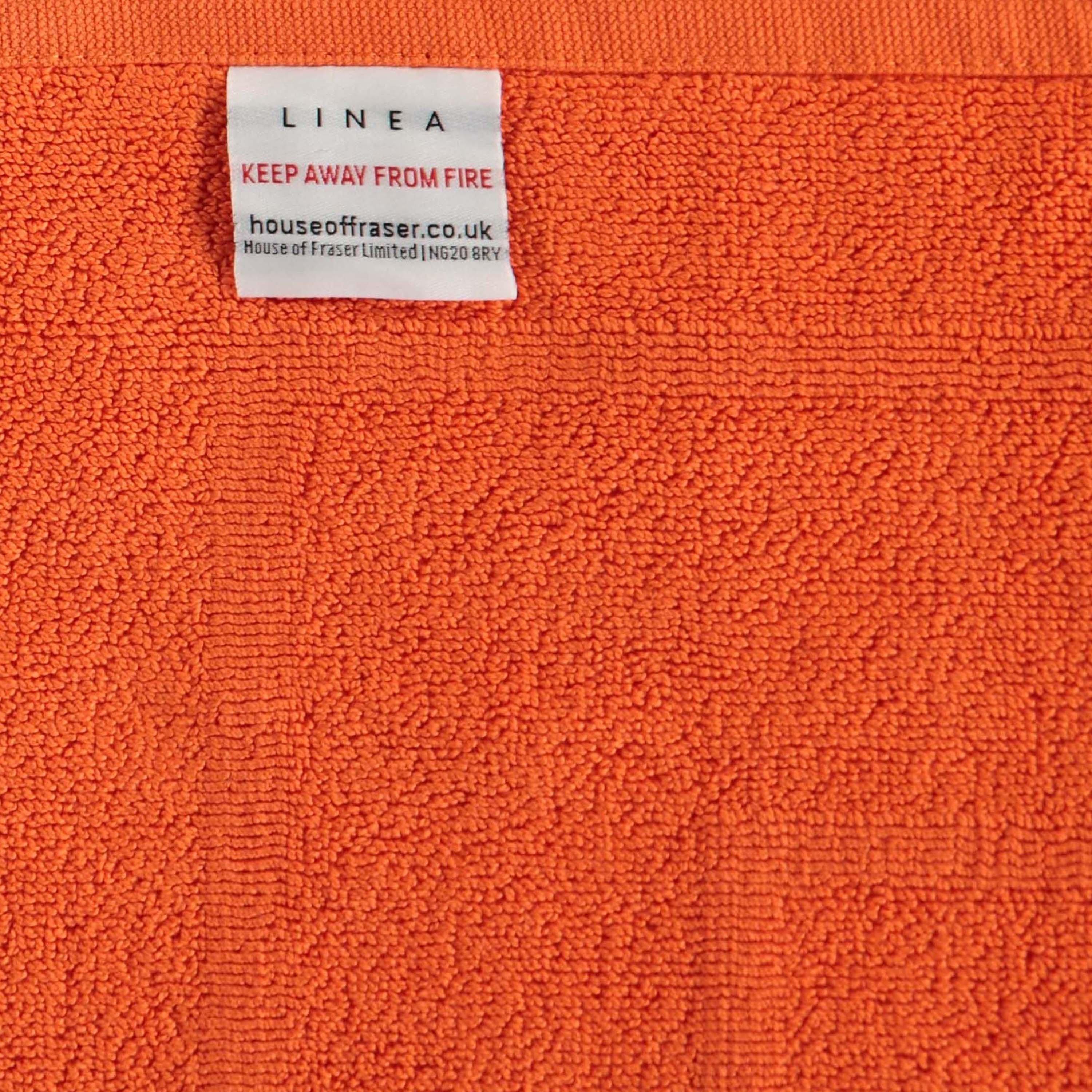 Tangerine - Linea - Egyptian Bath Mat - 3