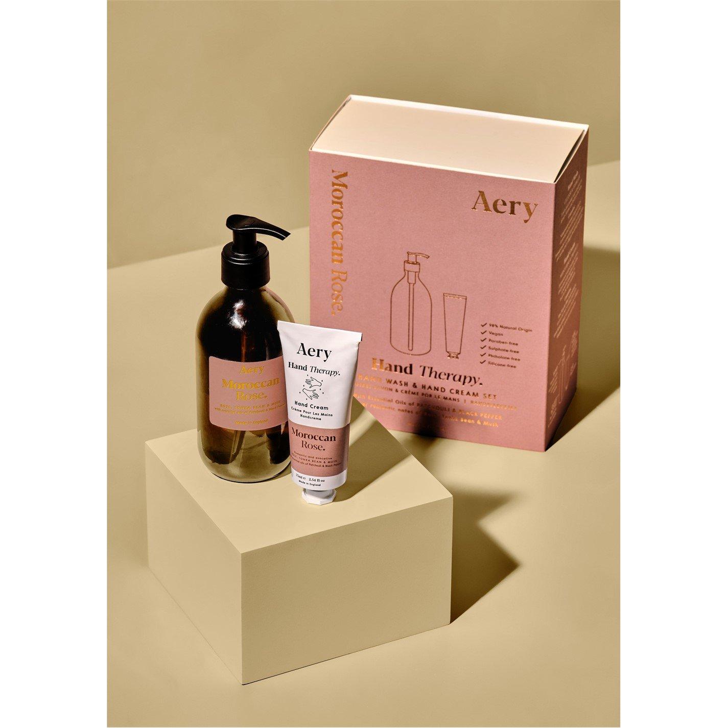 Moroccan Rose - Aery Living - Hand Therapy Set - Wash & Hand Cream - 2