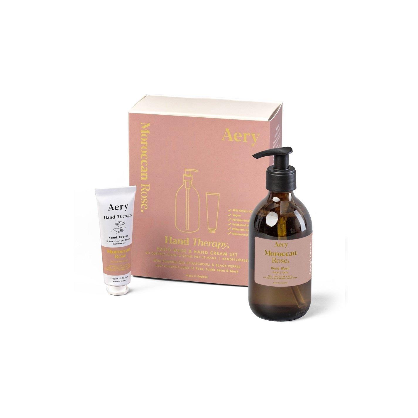 Moroccan Rose - Aery Living - Hand Therapy Set - Wash & Hand Cream - 3