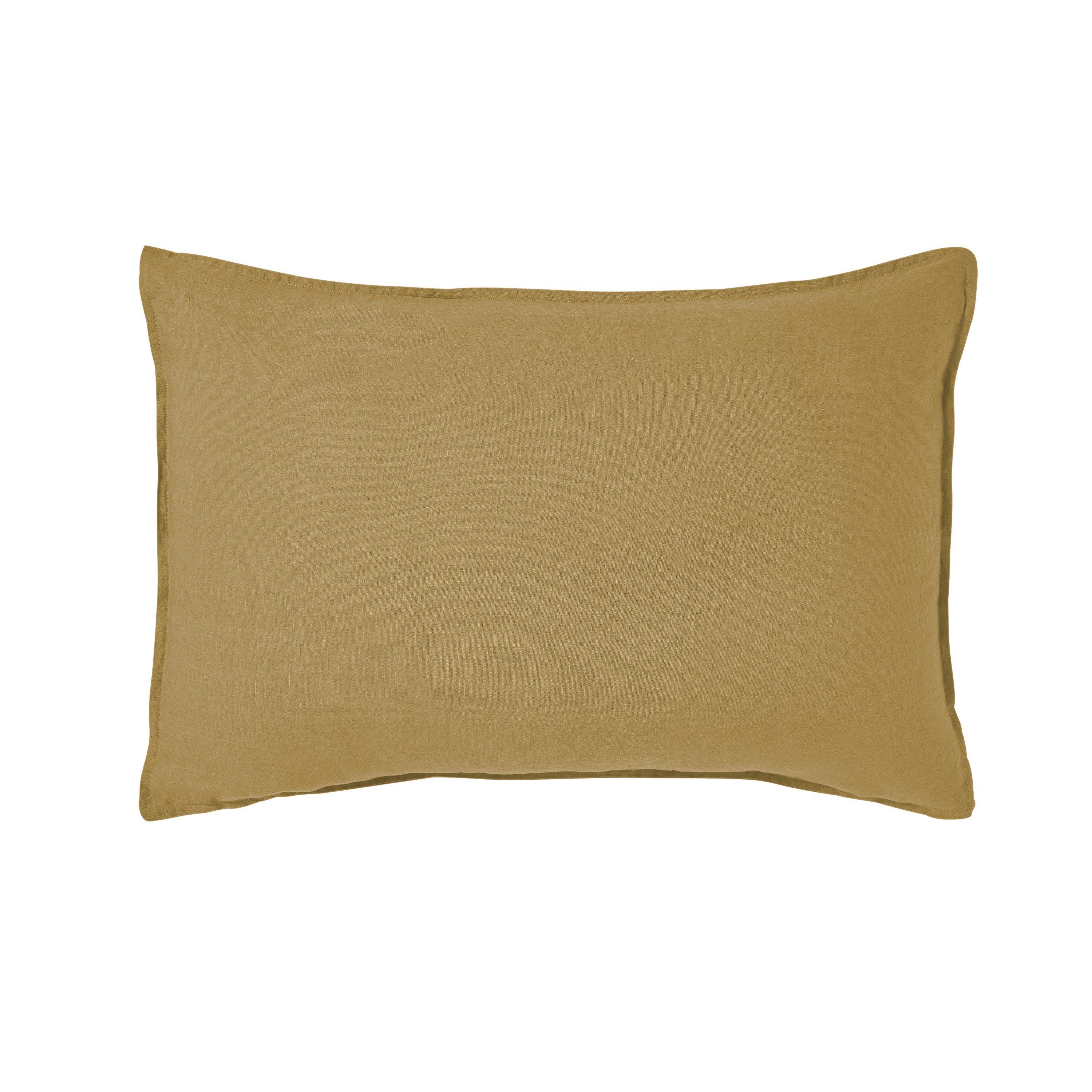 Alexandre Turpault Alexandreturpault Nouvelle Vague Washed Linen Oxford Pillowcase