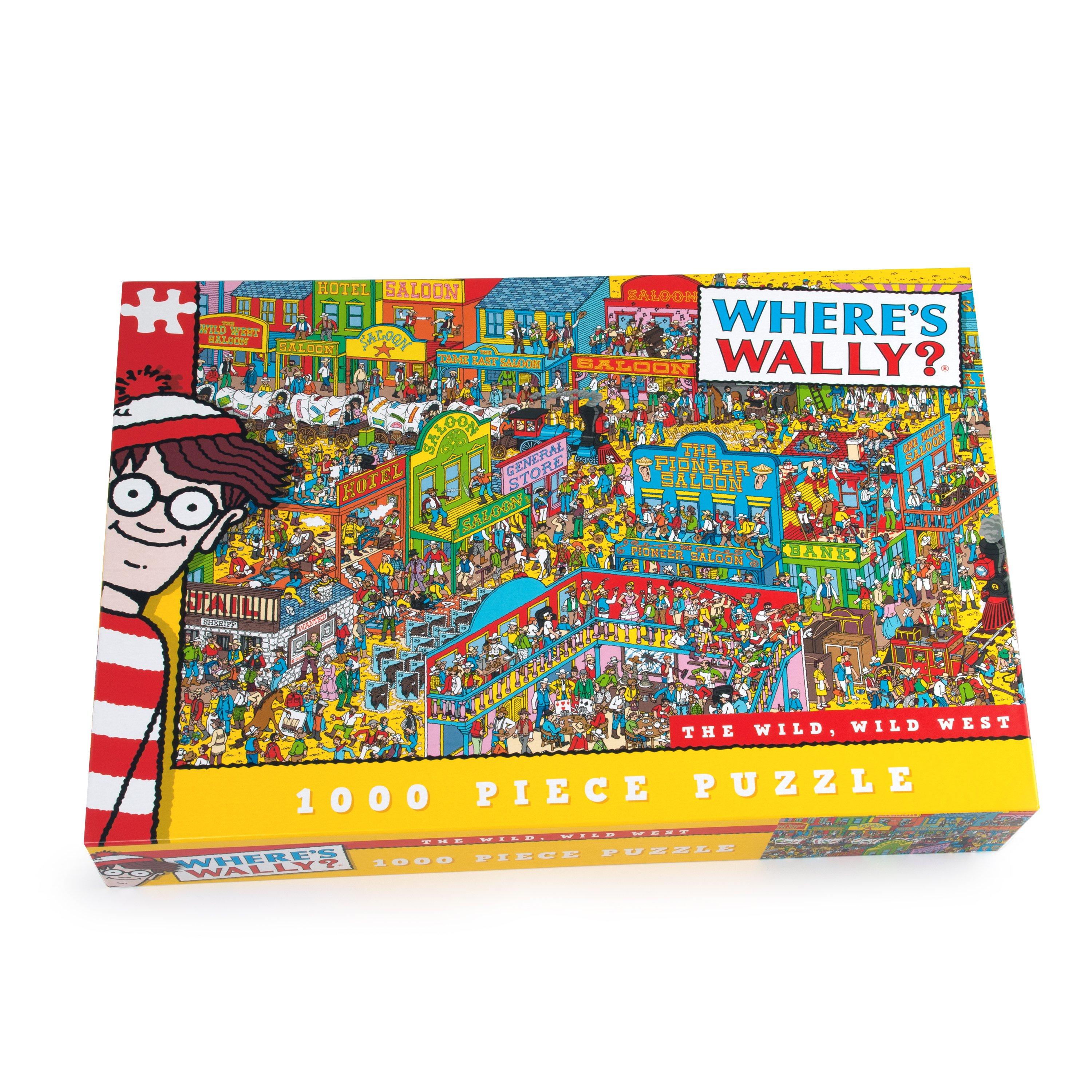 University Games  Kids Kids Wally Jigsaw Puzzles - Wild Wild West
