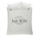 Blanc vintage - Jack Wills - Jack Distressed Logo Duvet Set - 4