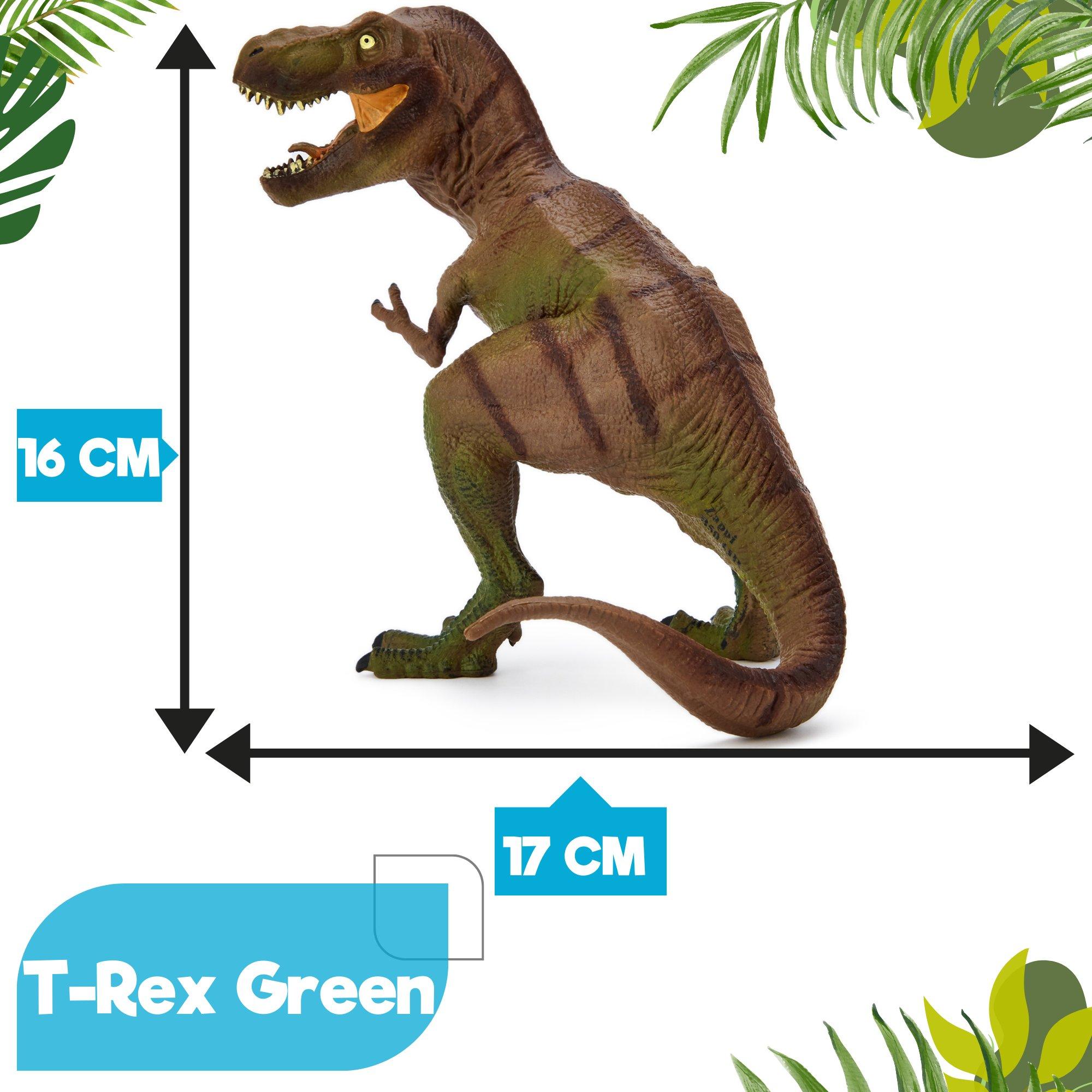 Multi - Zappi Co - Zappi Co Dino Figure - T-Rex Green / Black - 5