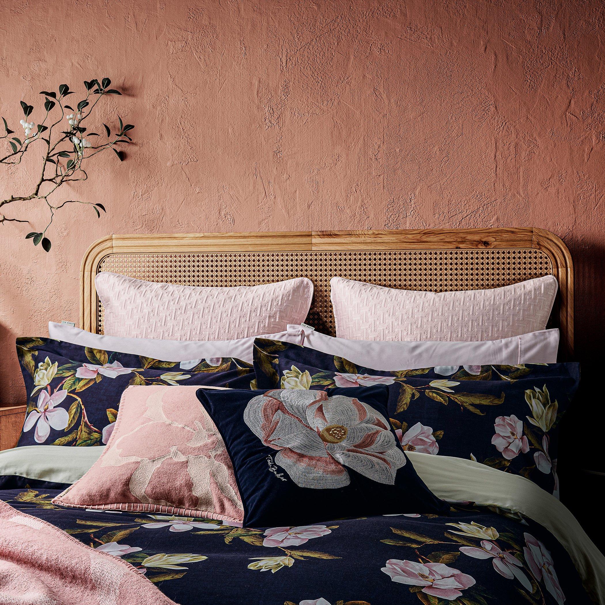 Navy - Ted Baker Home - Opal Floral Duvet Set - 2
