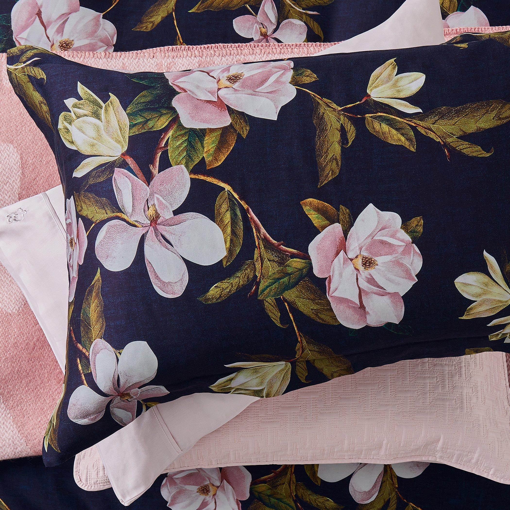 Navy - Ted Baker Home - Opal Floral Duvet Set - 5