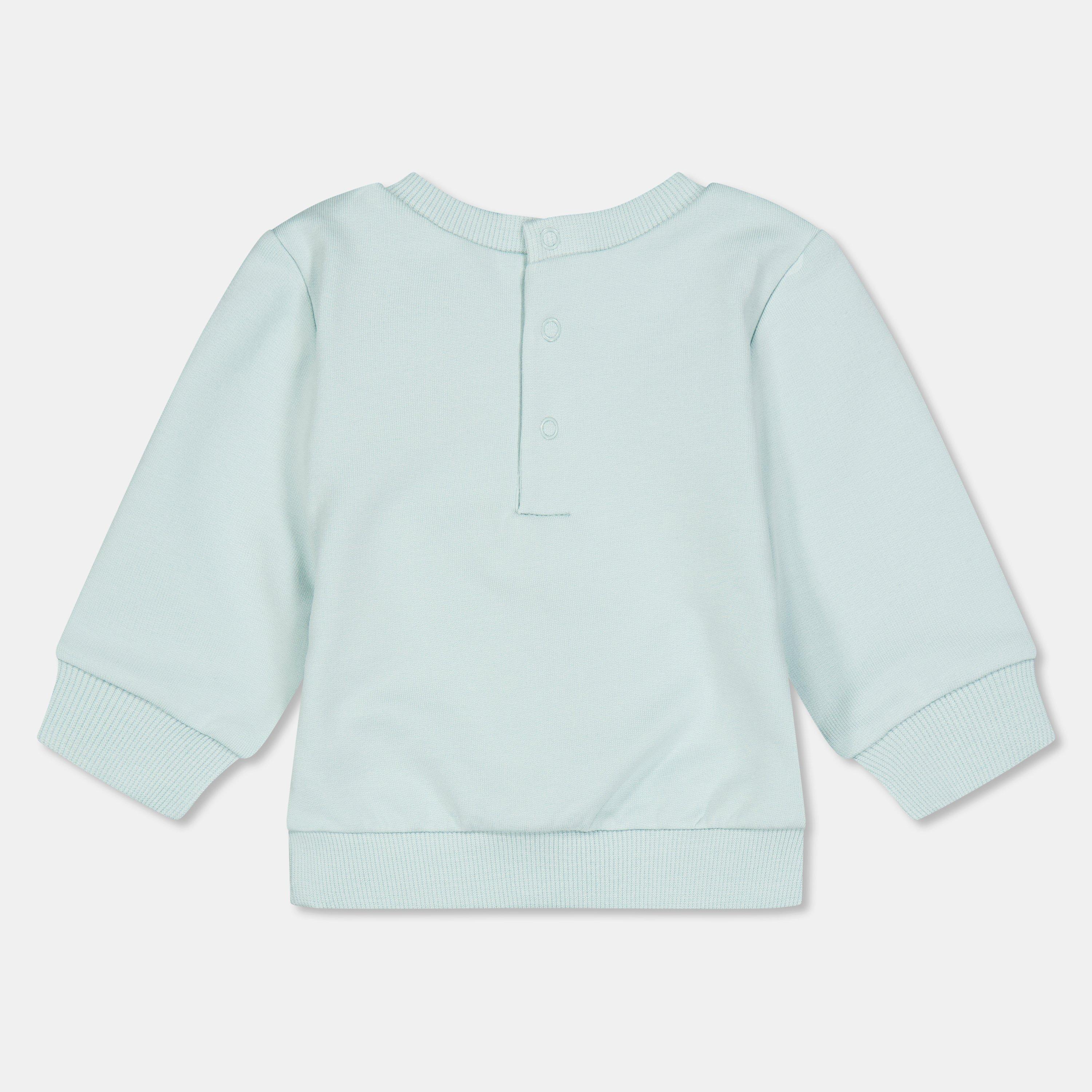 Sea Green - Carrement Beau - Kids' Crew Sweatshirt - 2