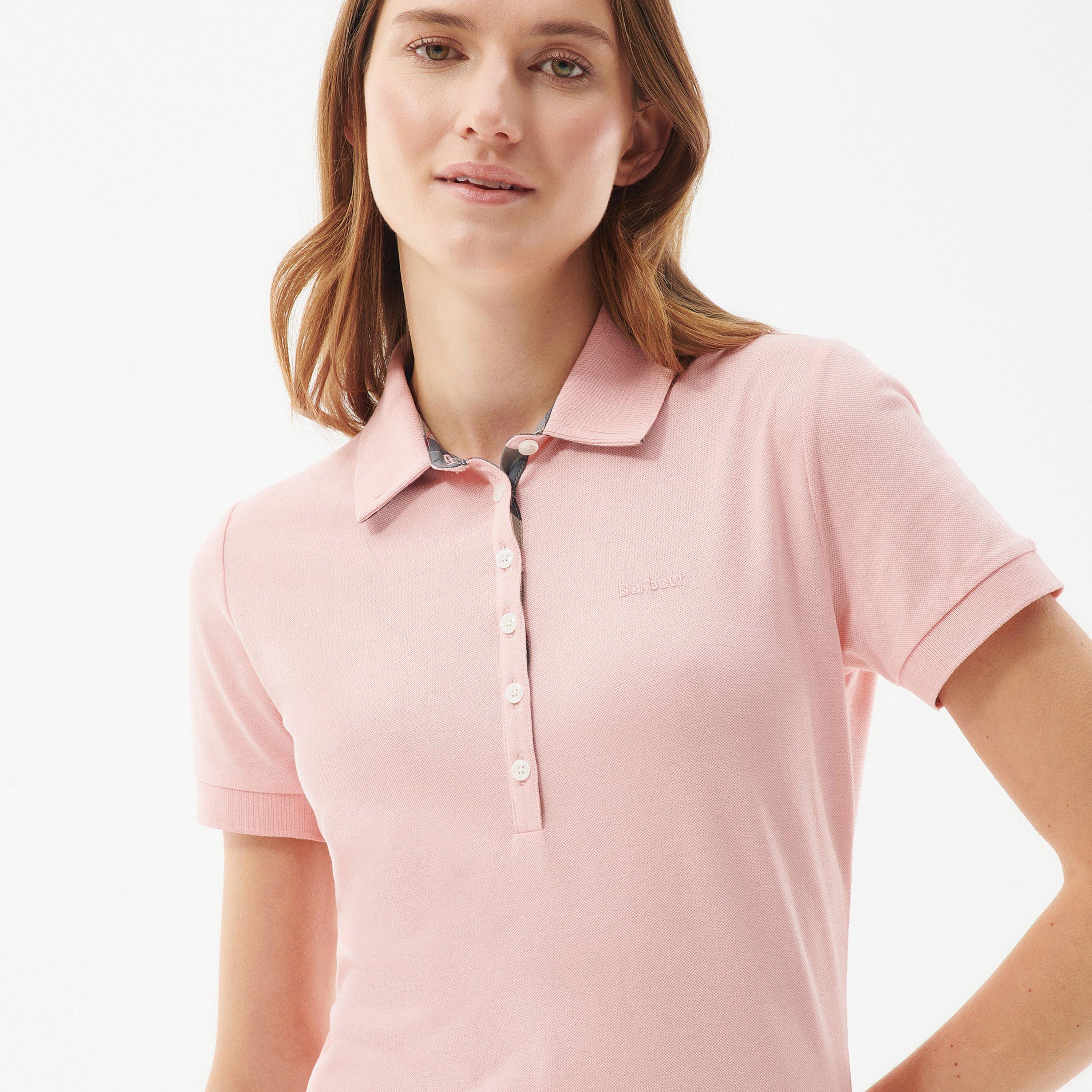 Pink - Barbour - Portsdown Polo - 4