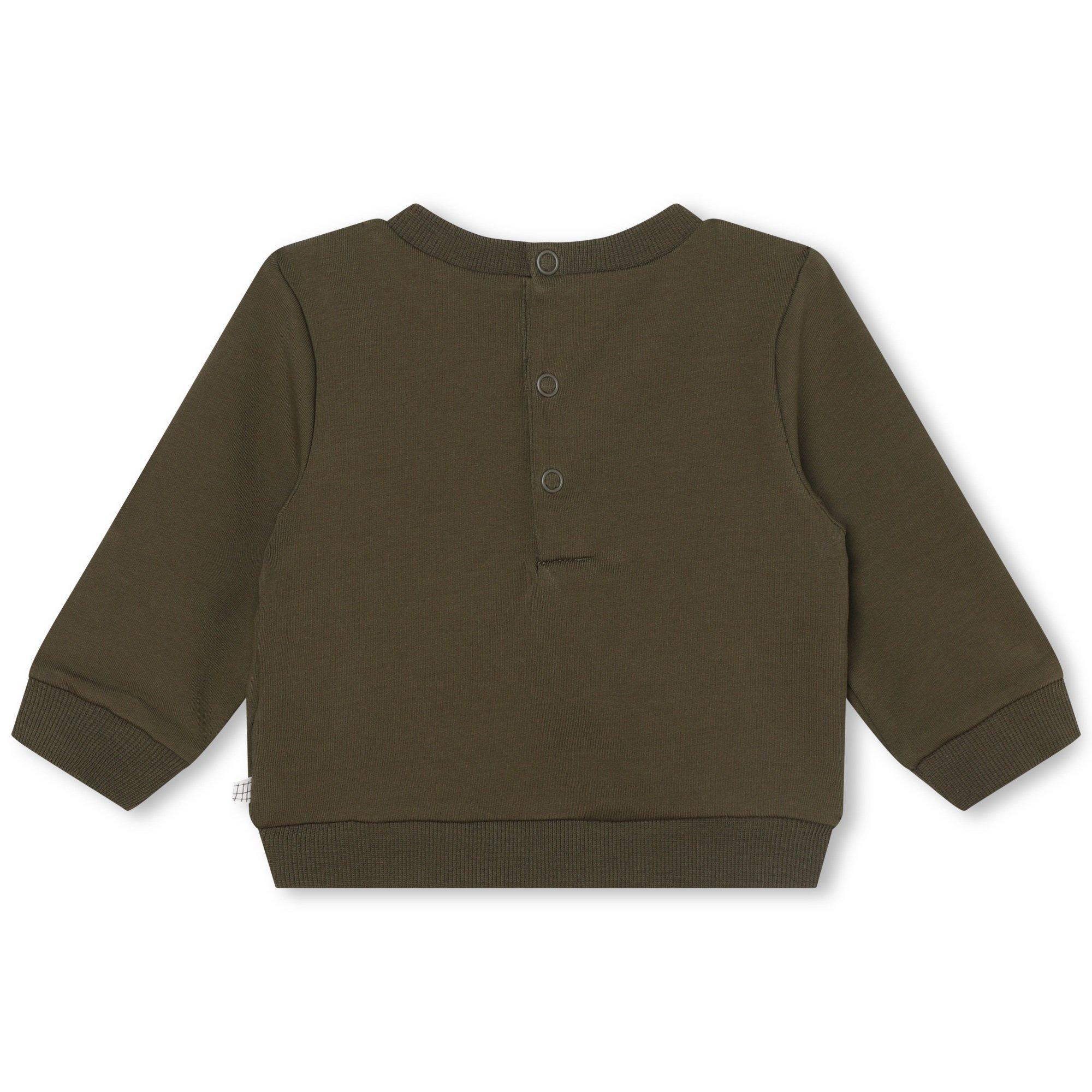 Khaki - Carrement Beau - Kids' Crew Sweatshirt - 2
