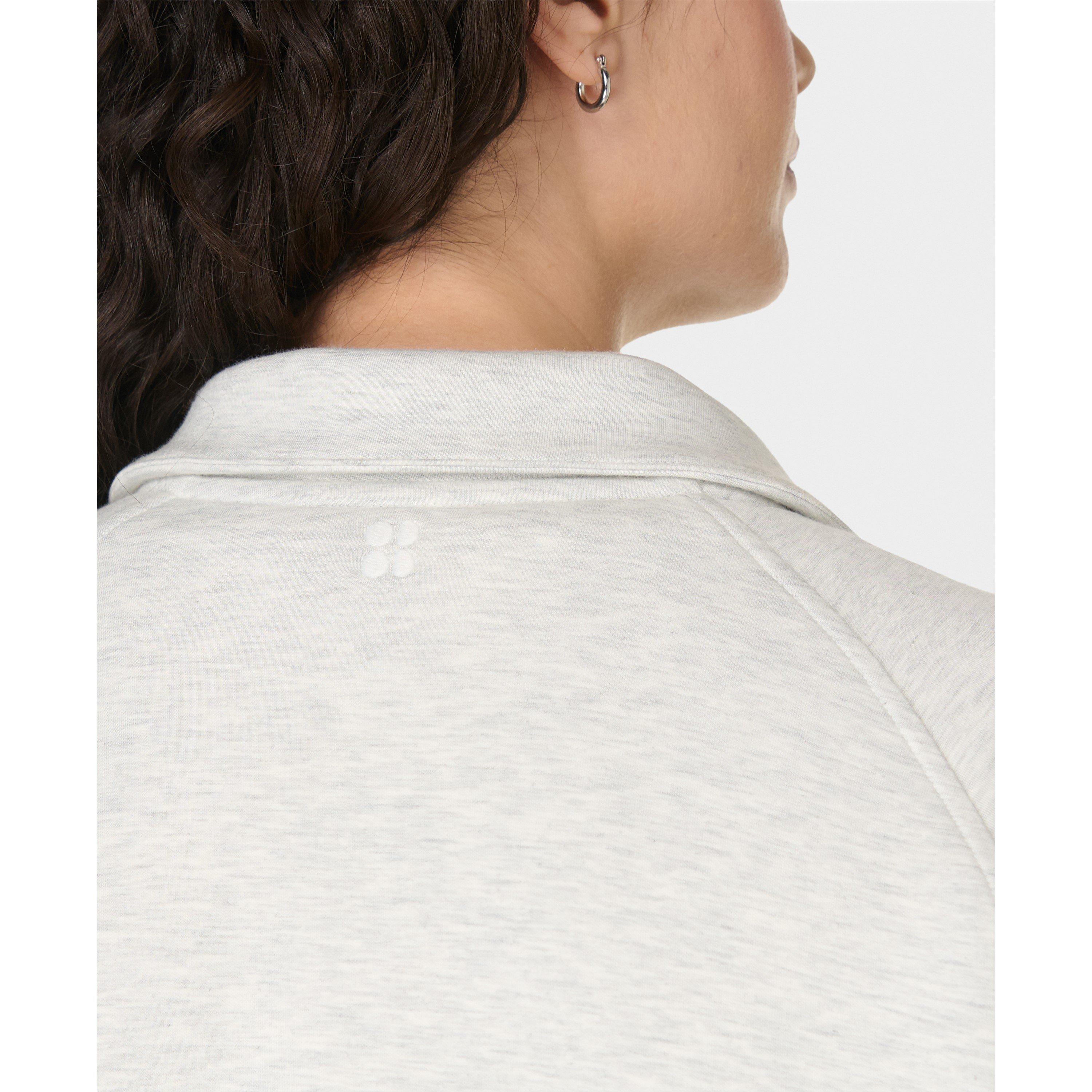 Ice Grey Marl - Sweaty Betty - SB Winddown Zip Ld62 - 4