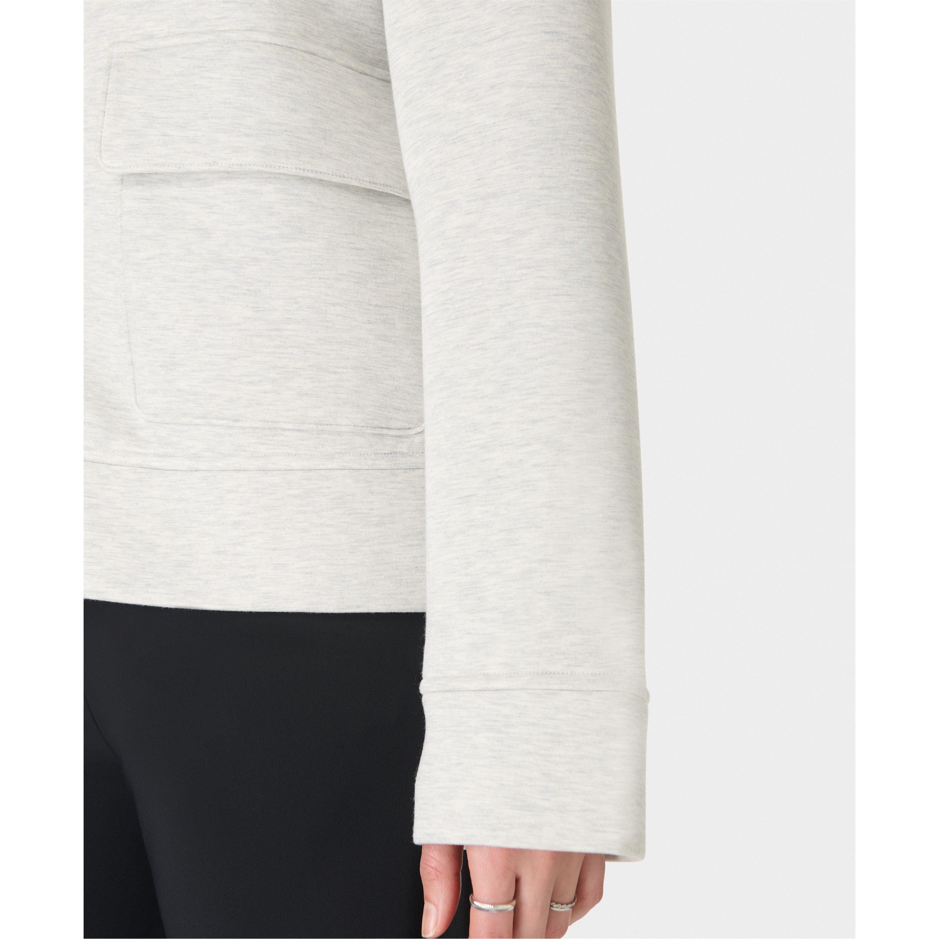 Ice Grey Marl - Sweaty Betty - SB Winddown Zip Ld62 - 5