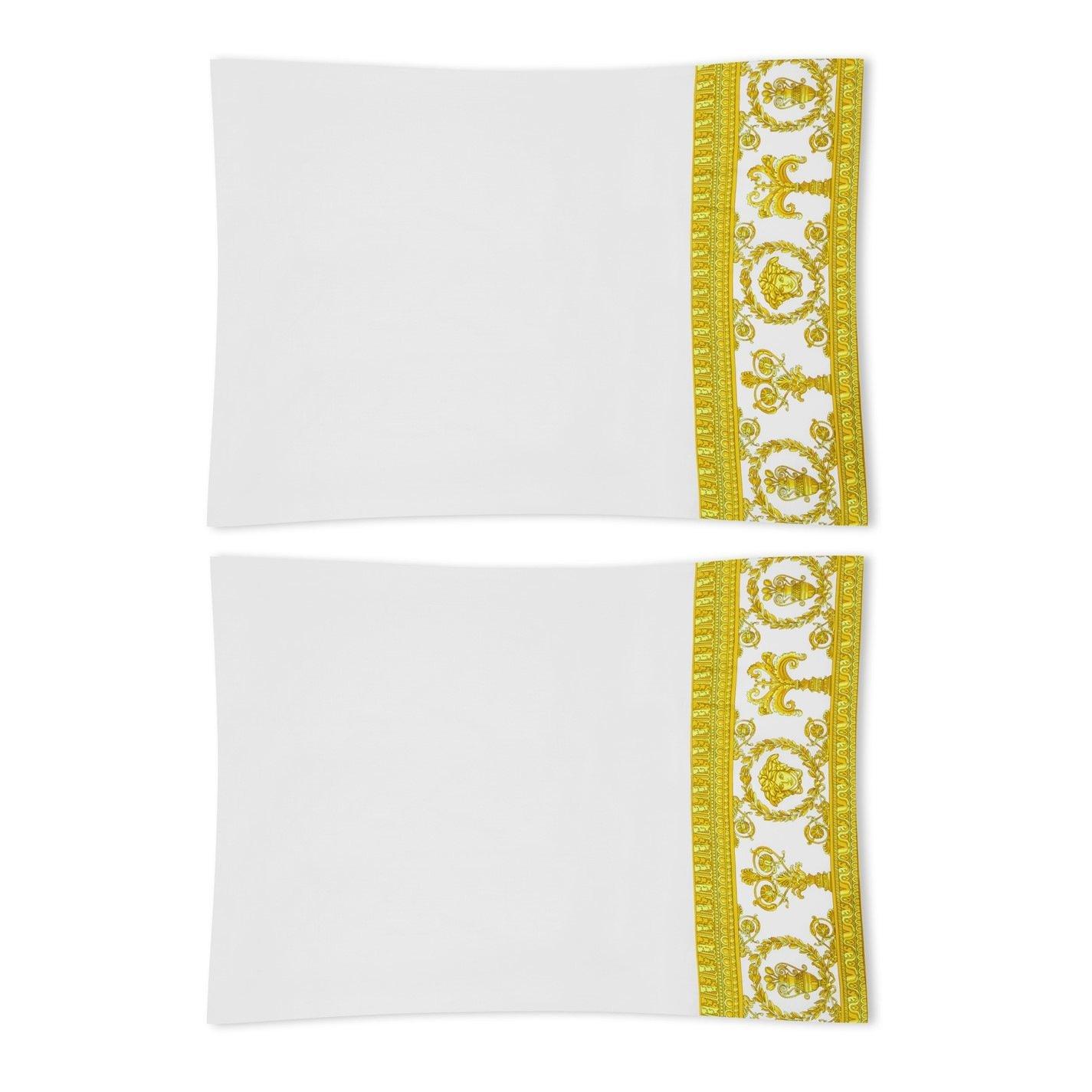 Gold/White - Versace Home - VersaceHome Barocco Pillowcase - Set of 2 - 3