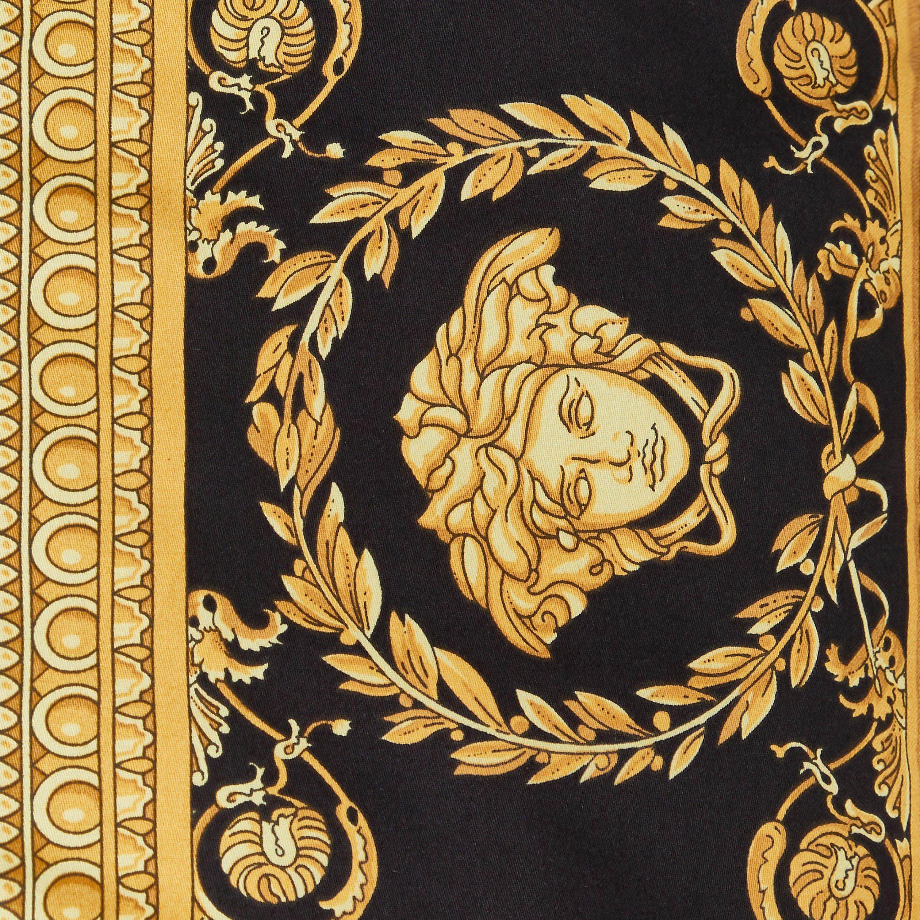 Black/Gold - Versace Home - Barocco Pillowcase - Set of 2 - 4