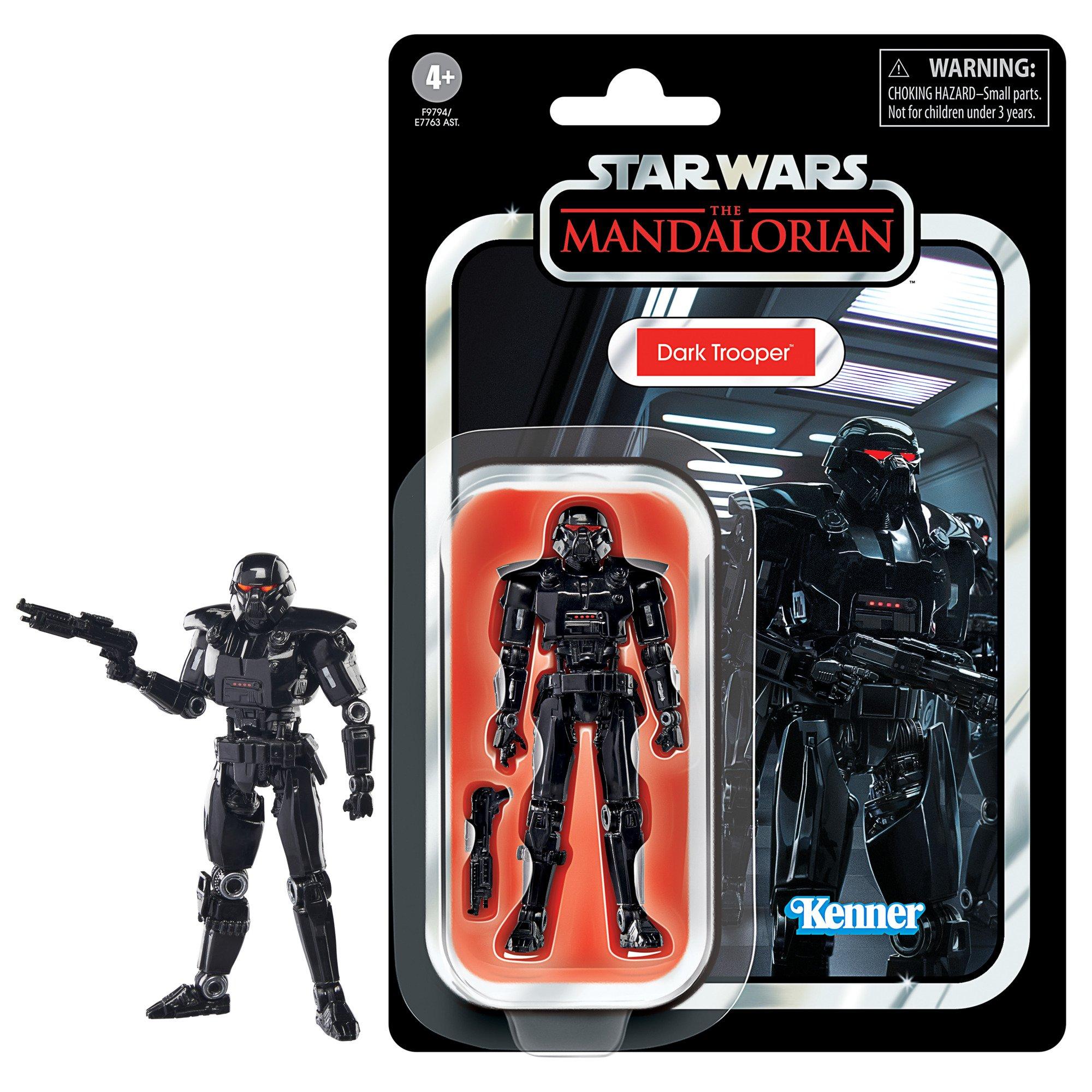 Vintage - Star Wars - Star Wars: The Mandalorian: Vintage Collection Action Figure: Dark Trooper - 2
